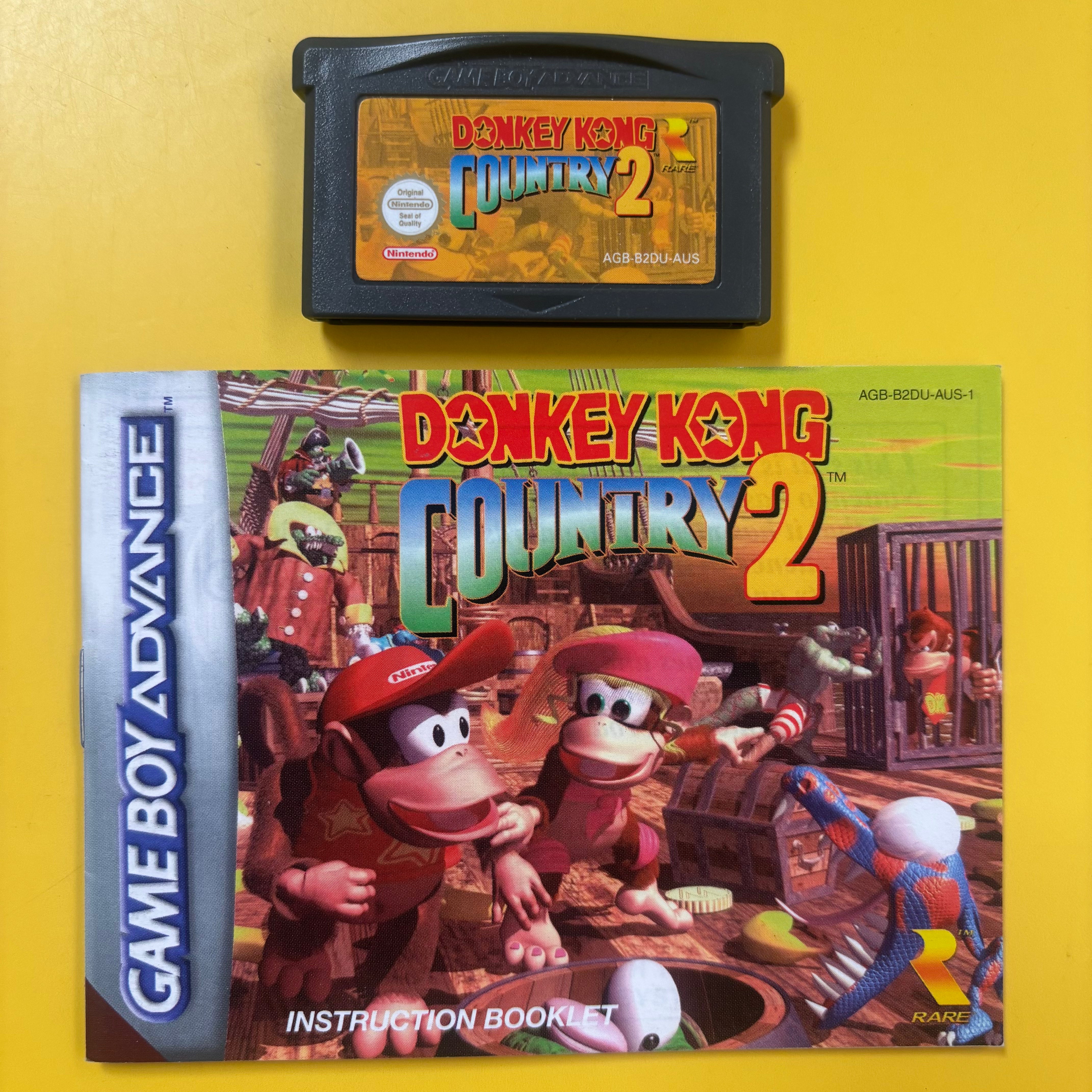 Game Boy Advance - Donkey Kong Country 2