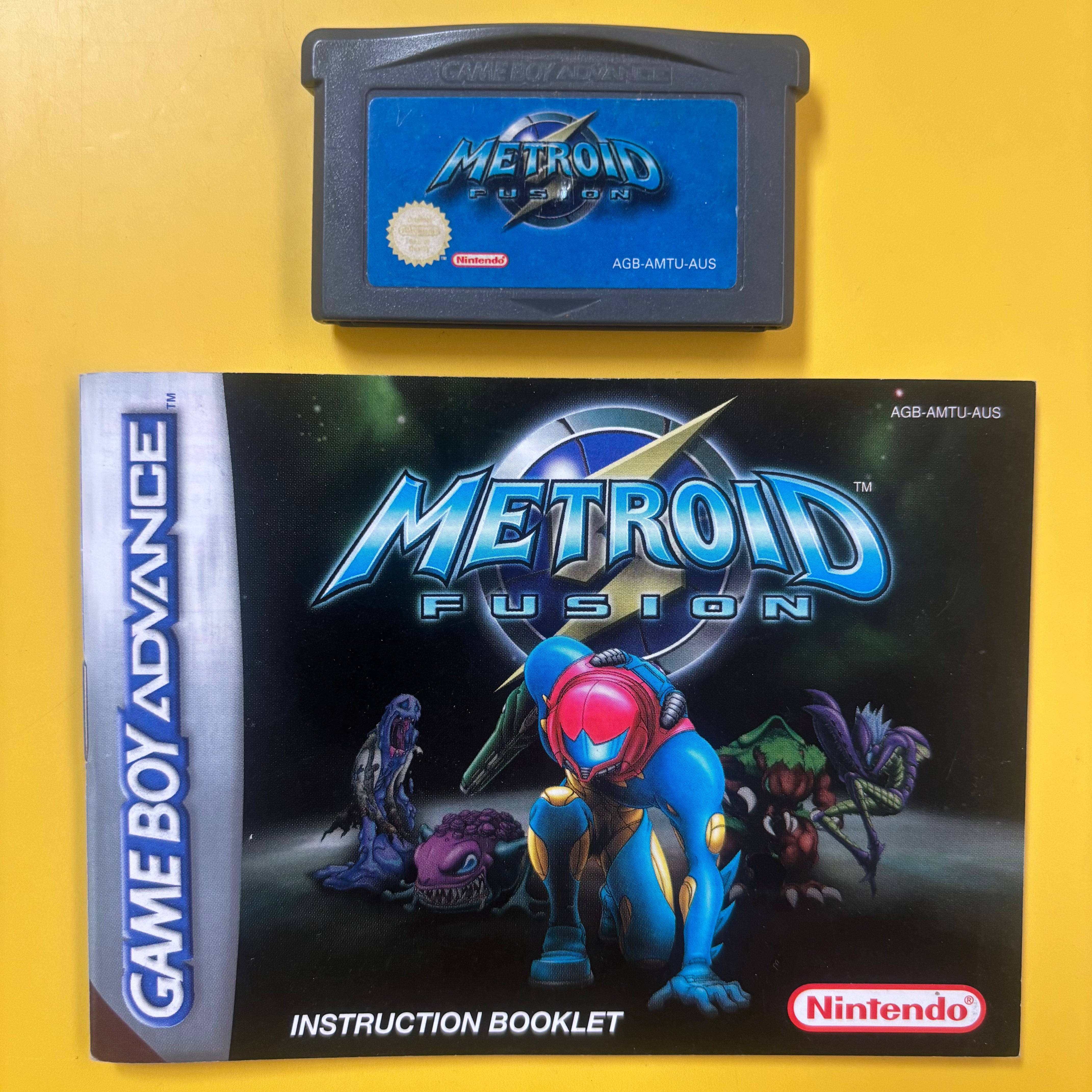 Game Boy Advance - Metroid Fusion