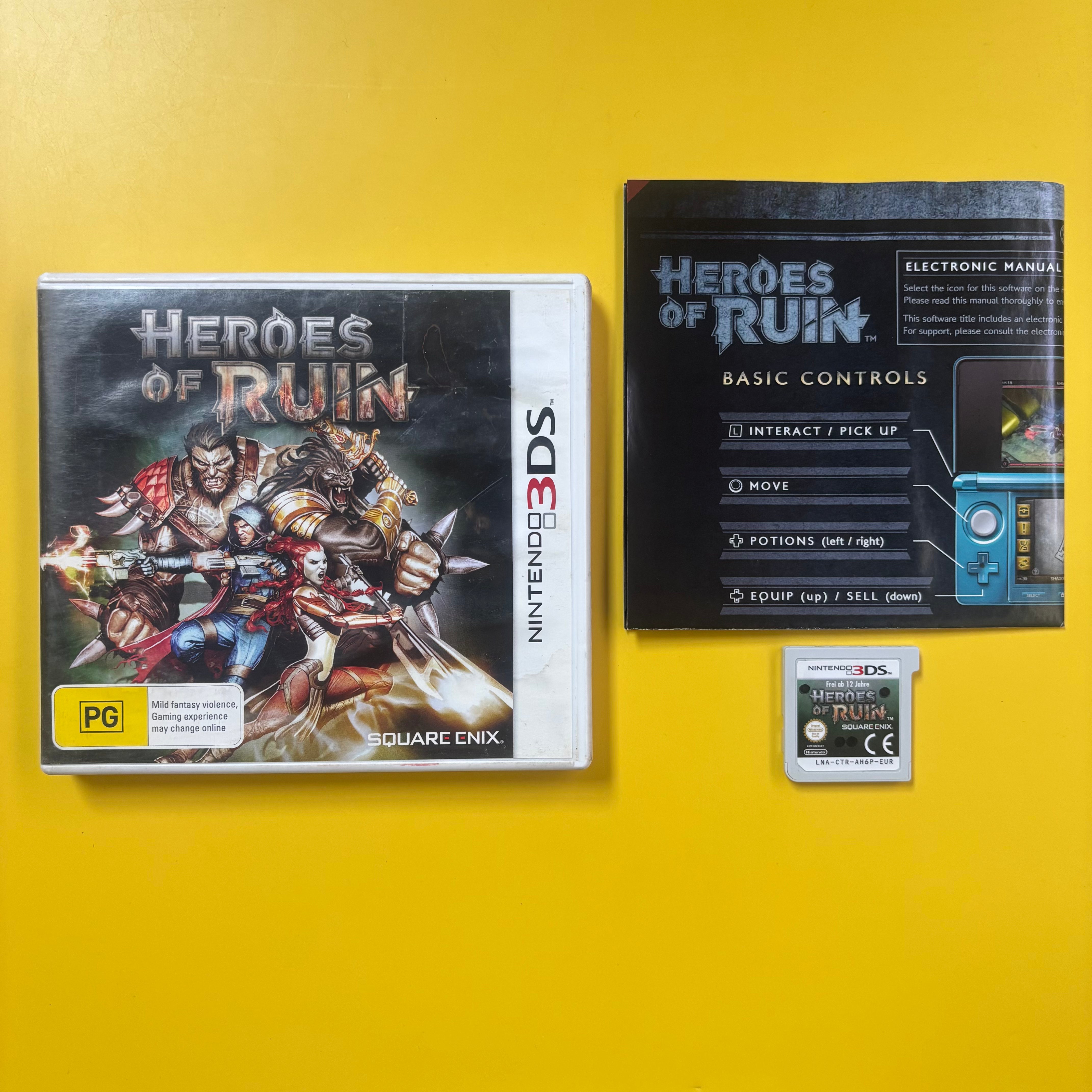 3DS - Heroes of Ruin