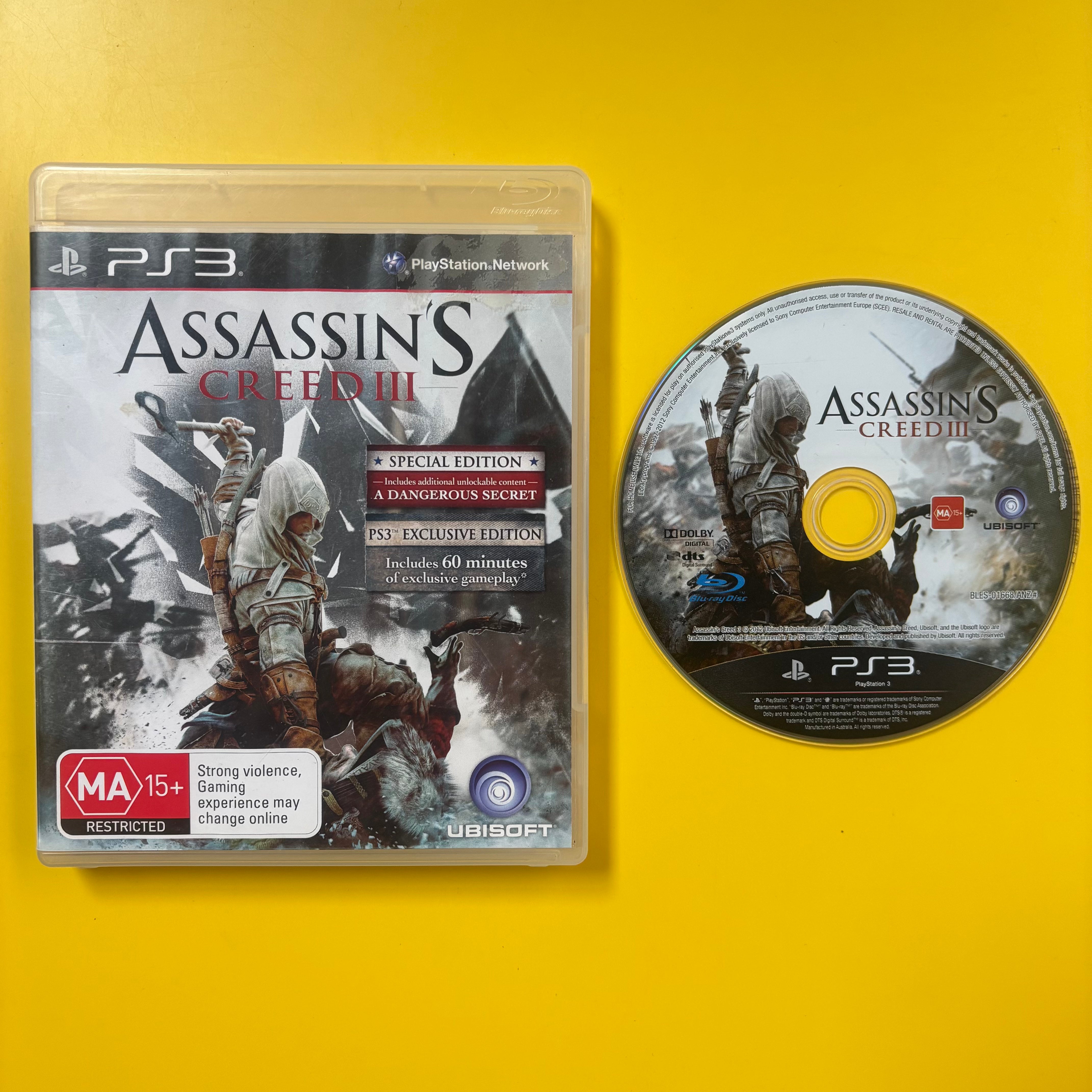 PS3 - Assassin's Creed III