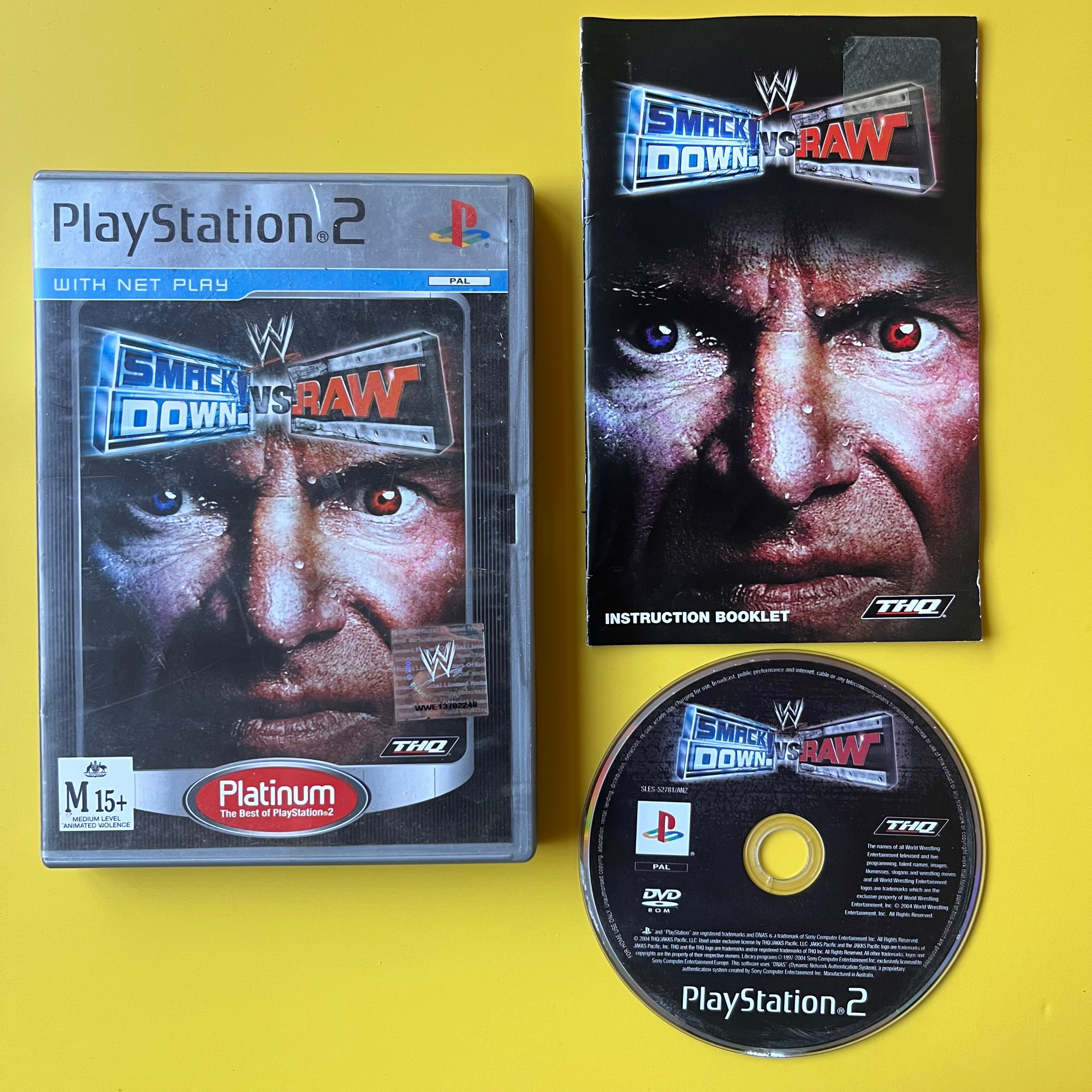 PS2 - WWE Smackdown! VS Raw
