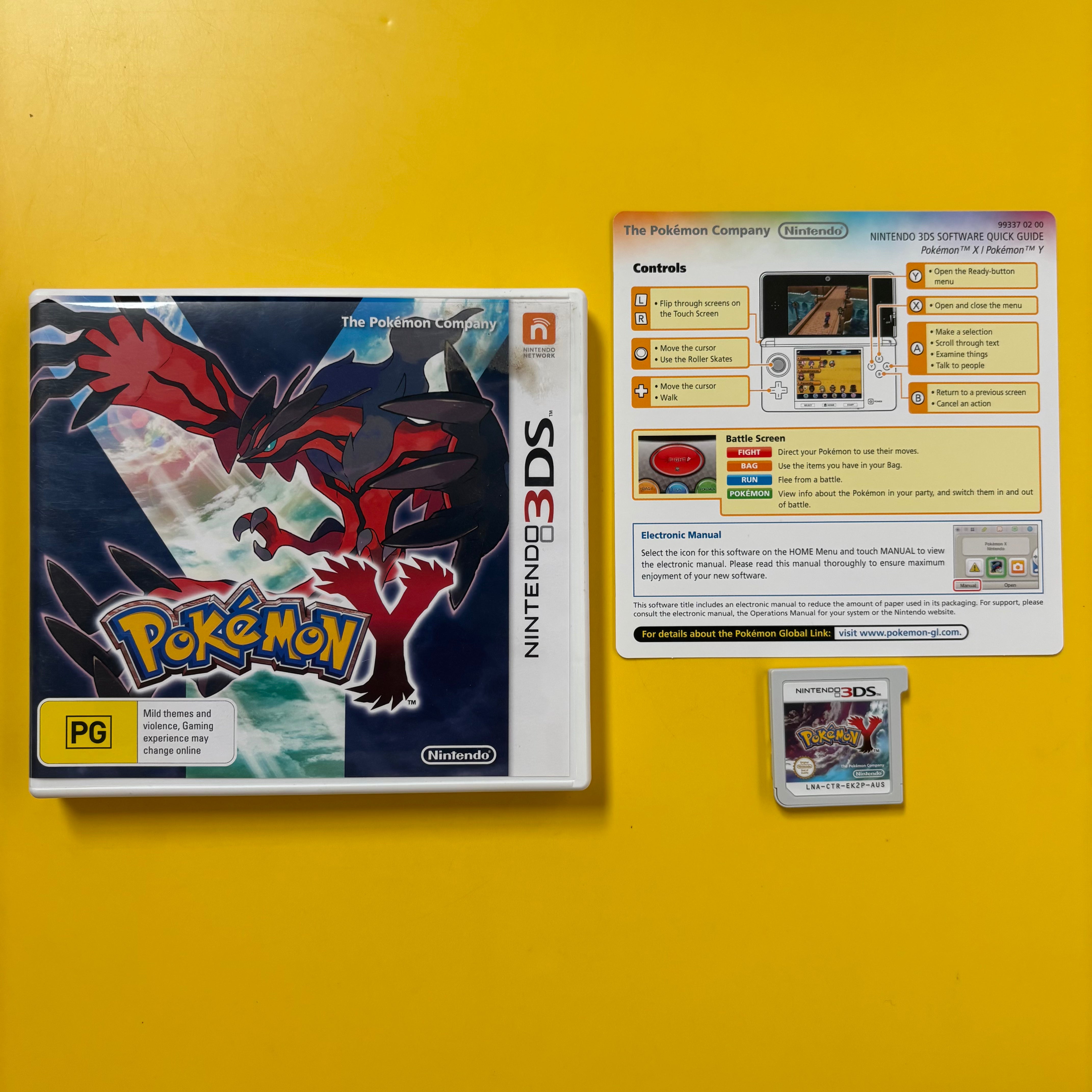 3DS - Pokemon Y