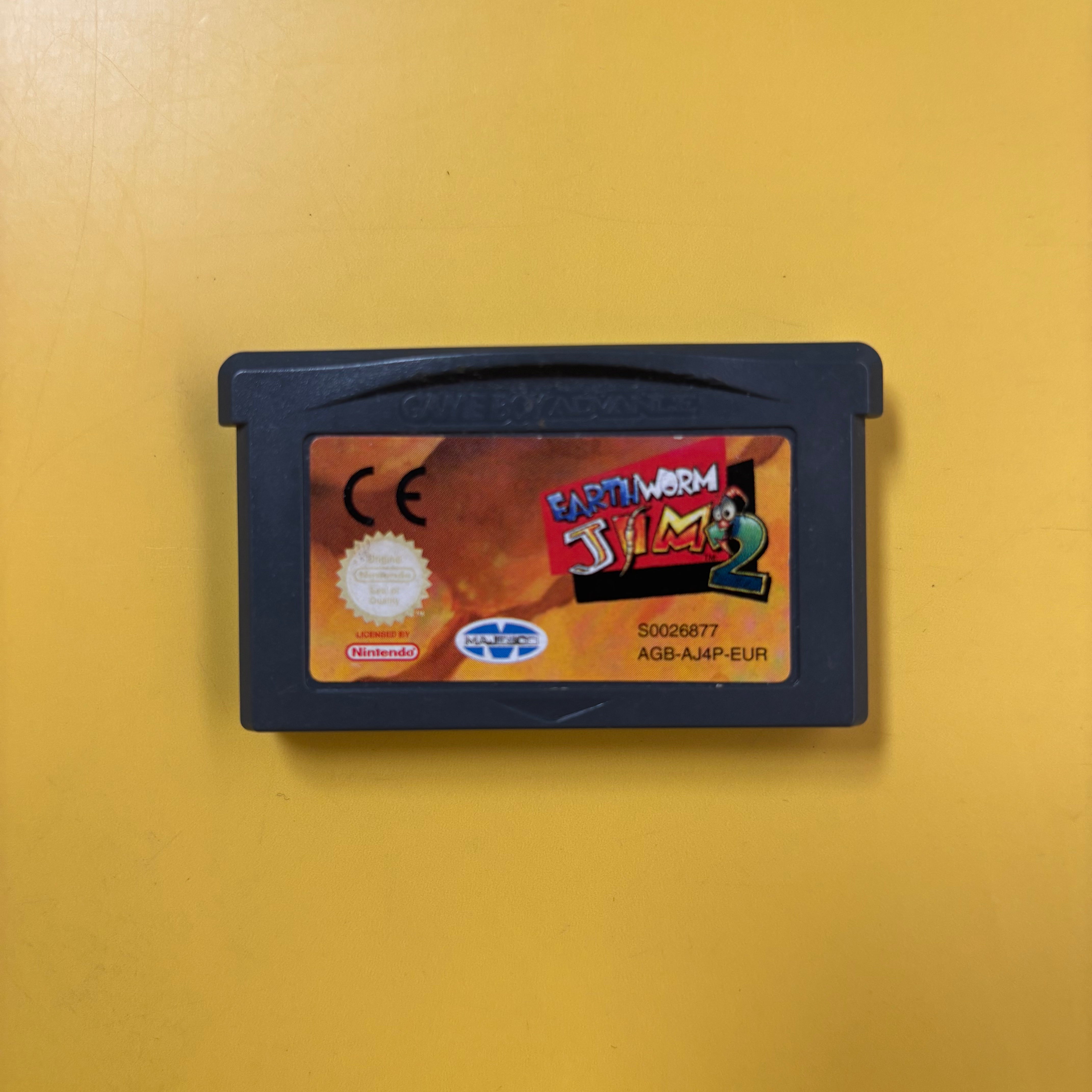 Game Boy Advance - Earthworm Jim 2