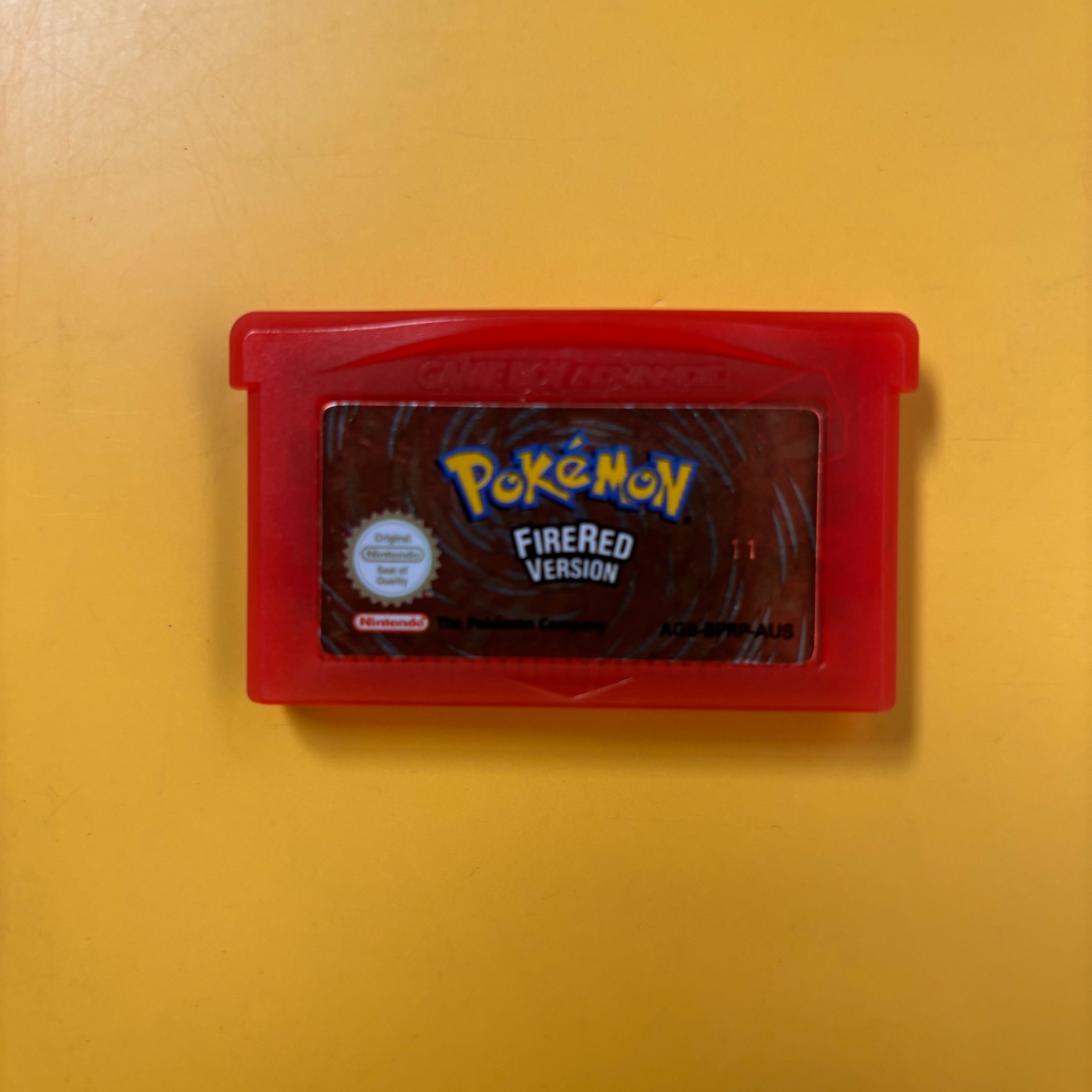 Game Boy Advance - Pokémon FireRed Version