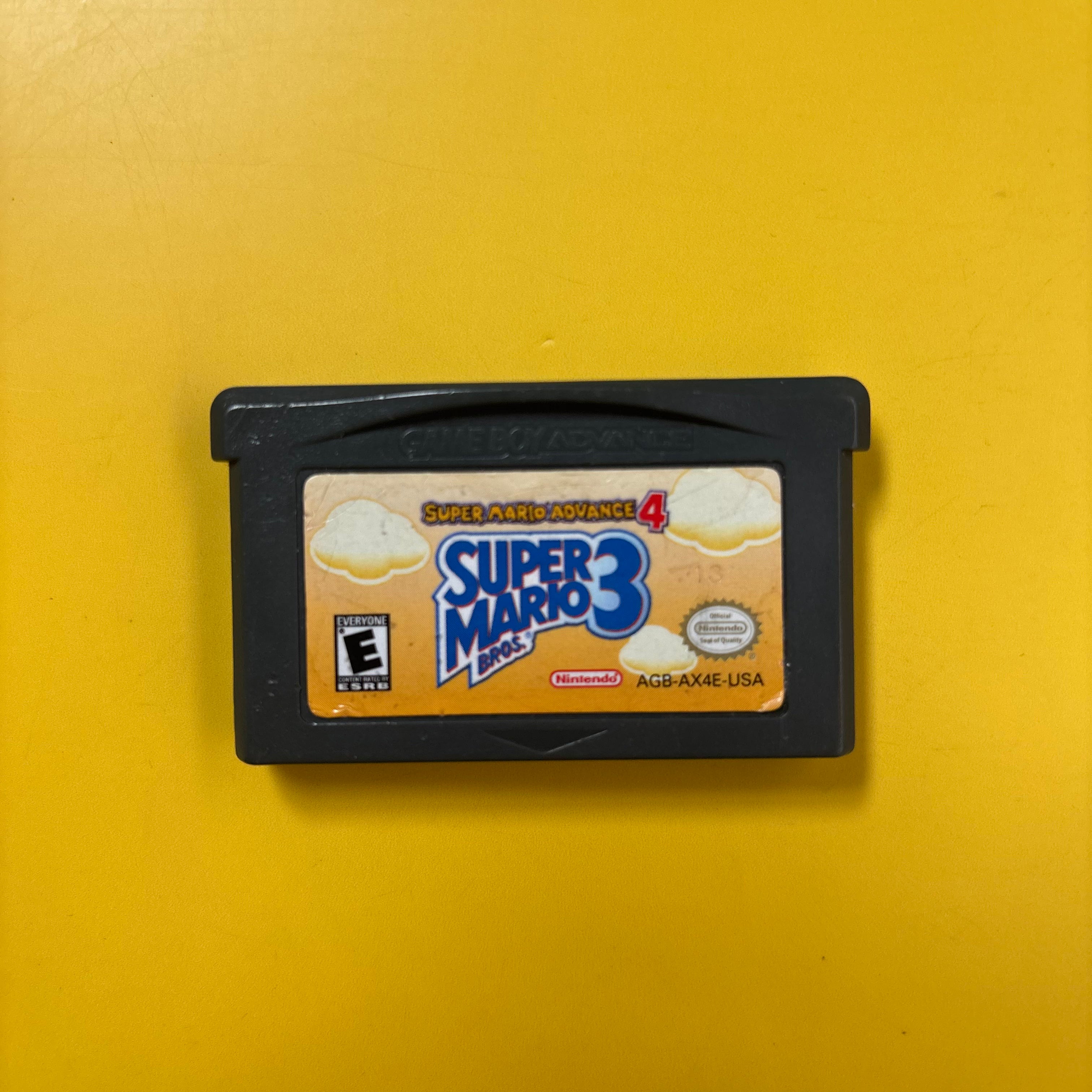 Game Boy Advance - Super Mario Advance 4: Super Mario Bros 3