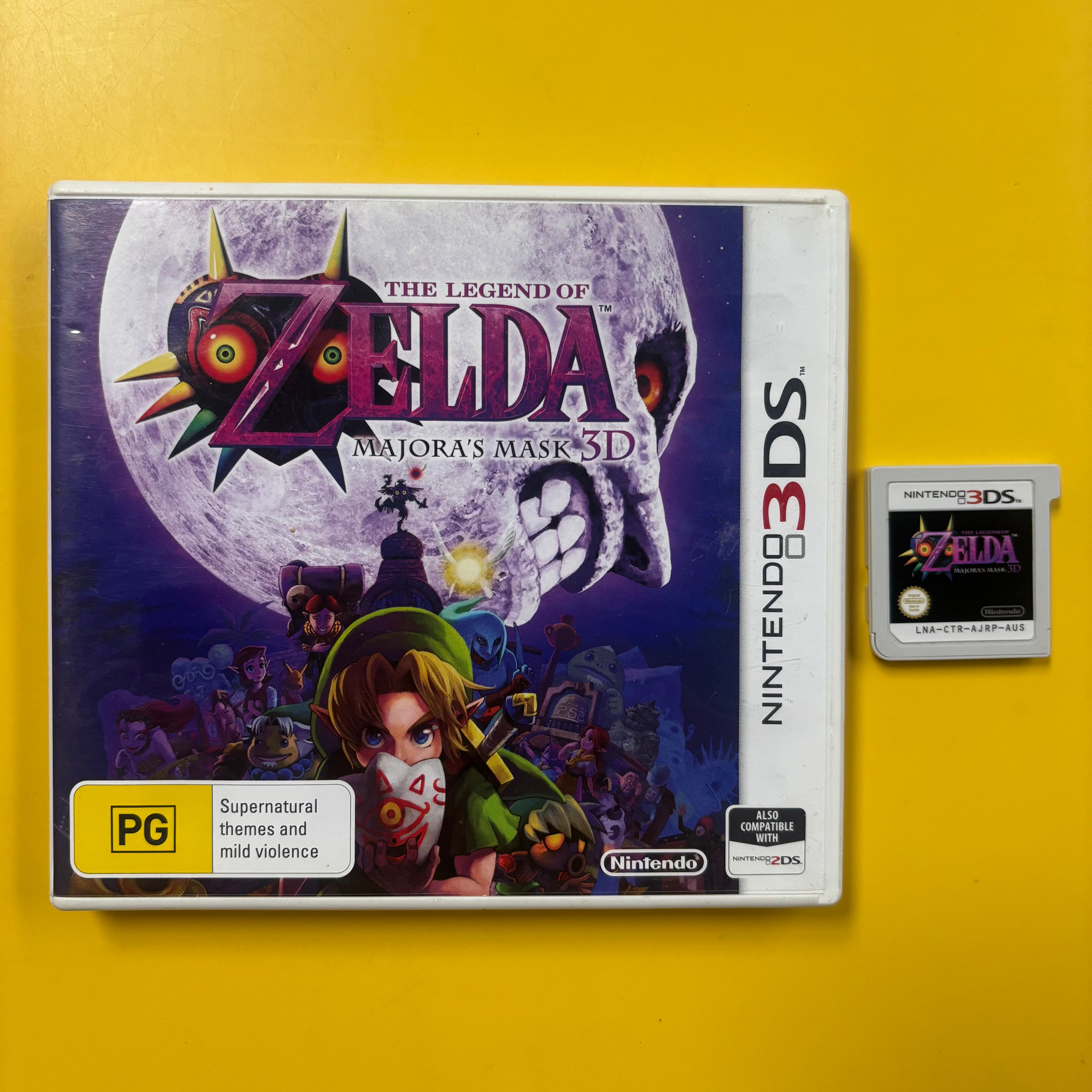 3DS - The Legend of Zelda Majora's Mask 3D