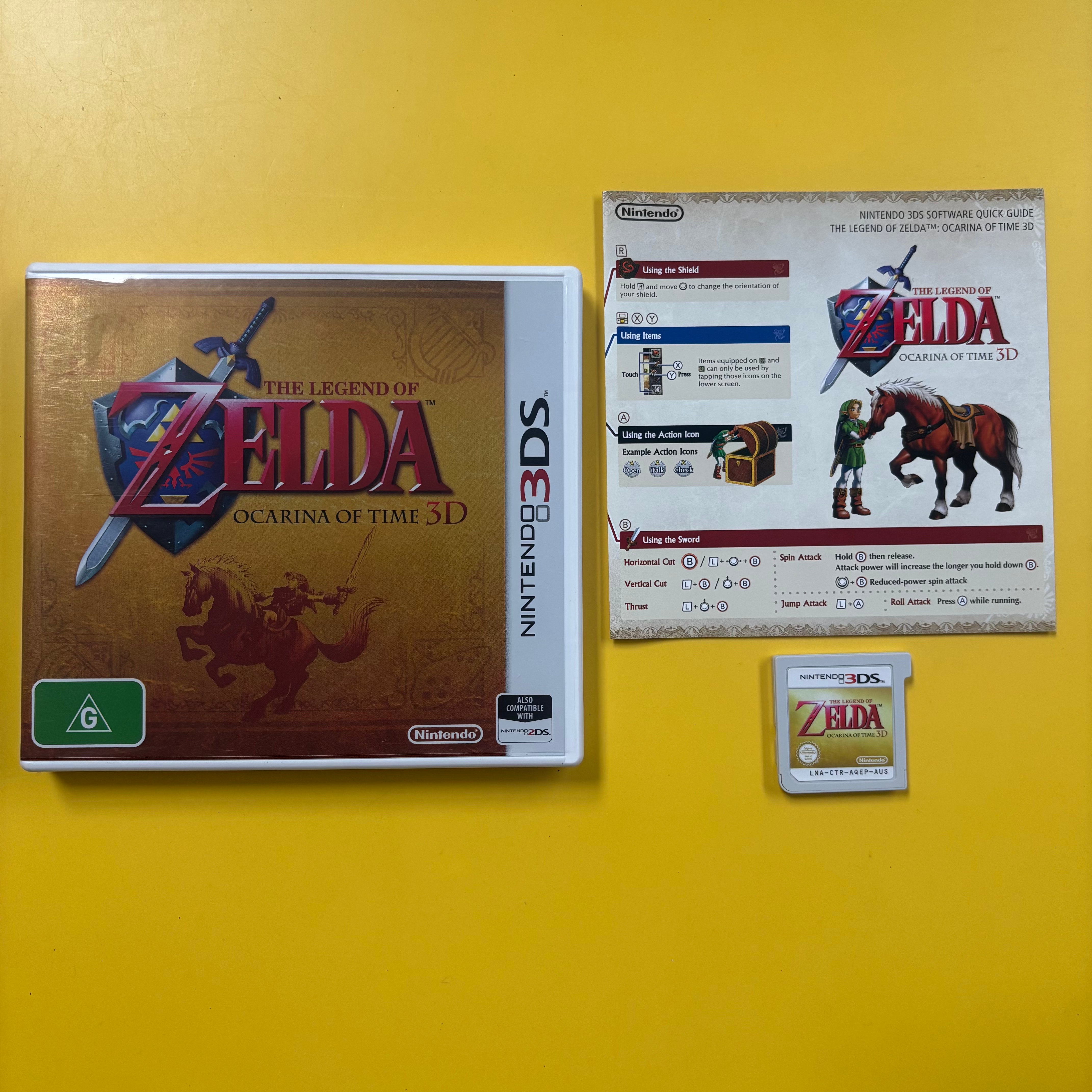 3DS - The Legend of Zelda Ocarina of Time 3D