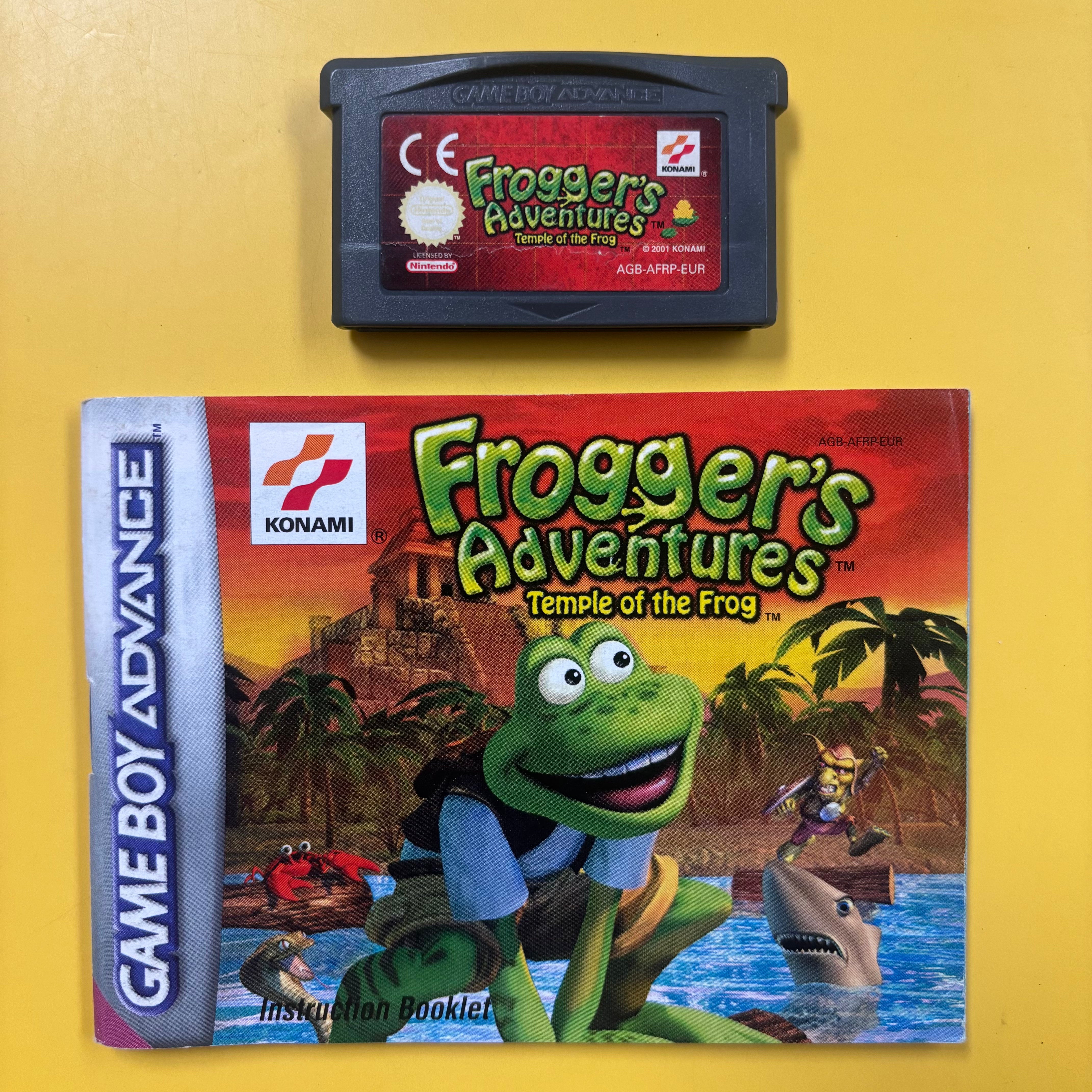 Game Boy Advance - Frogger’s Adventures Temple of the Frog