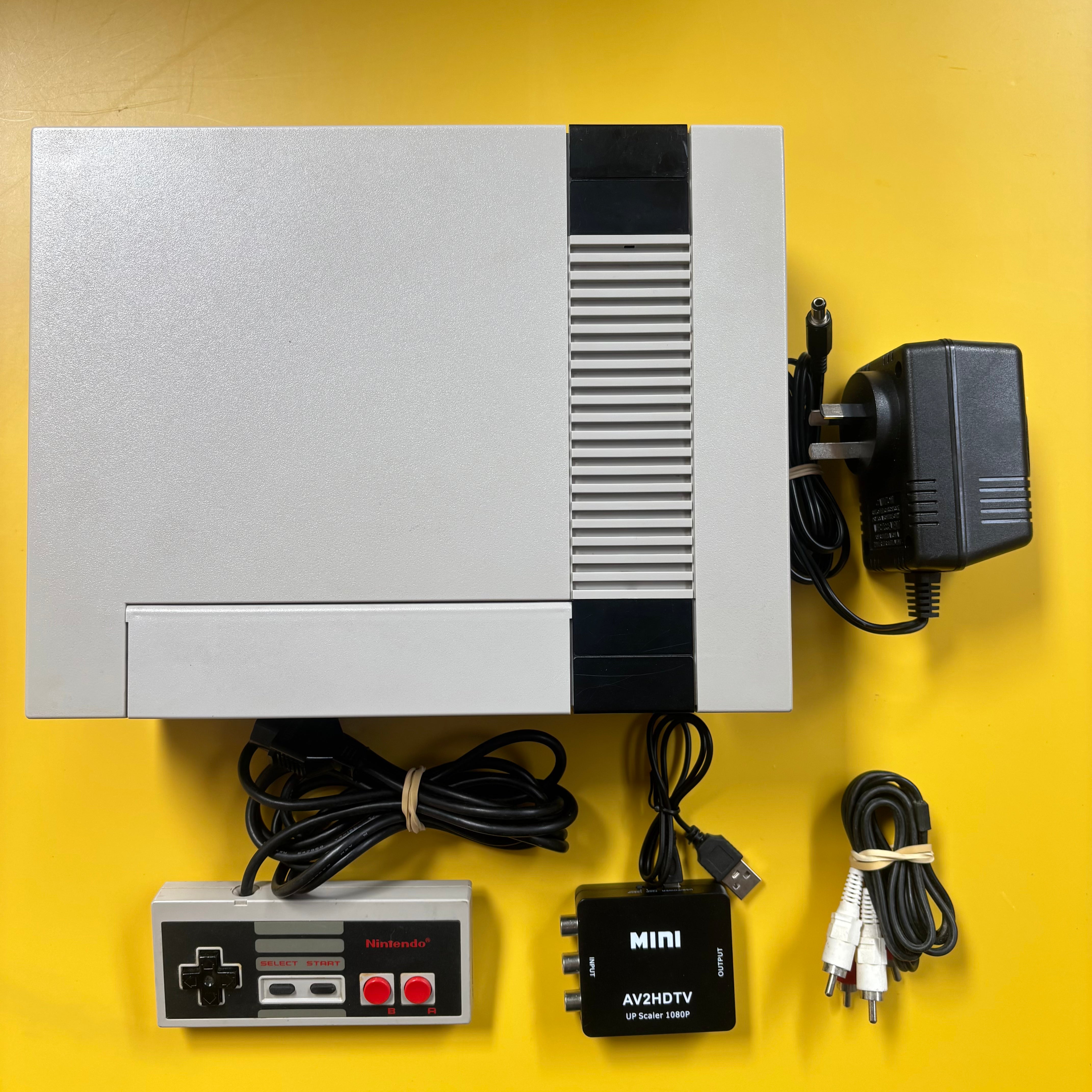 NES - REGION FREE + New 72 Pin + HDMI Converter