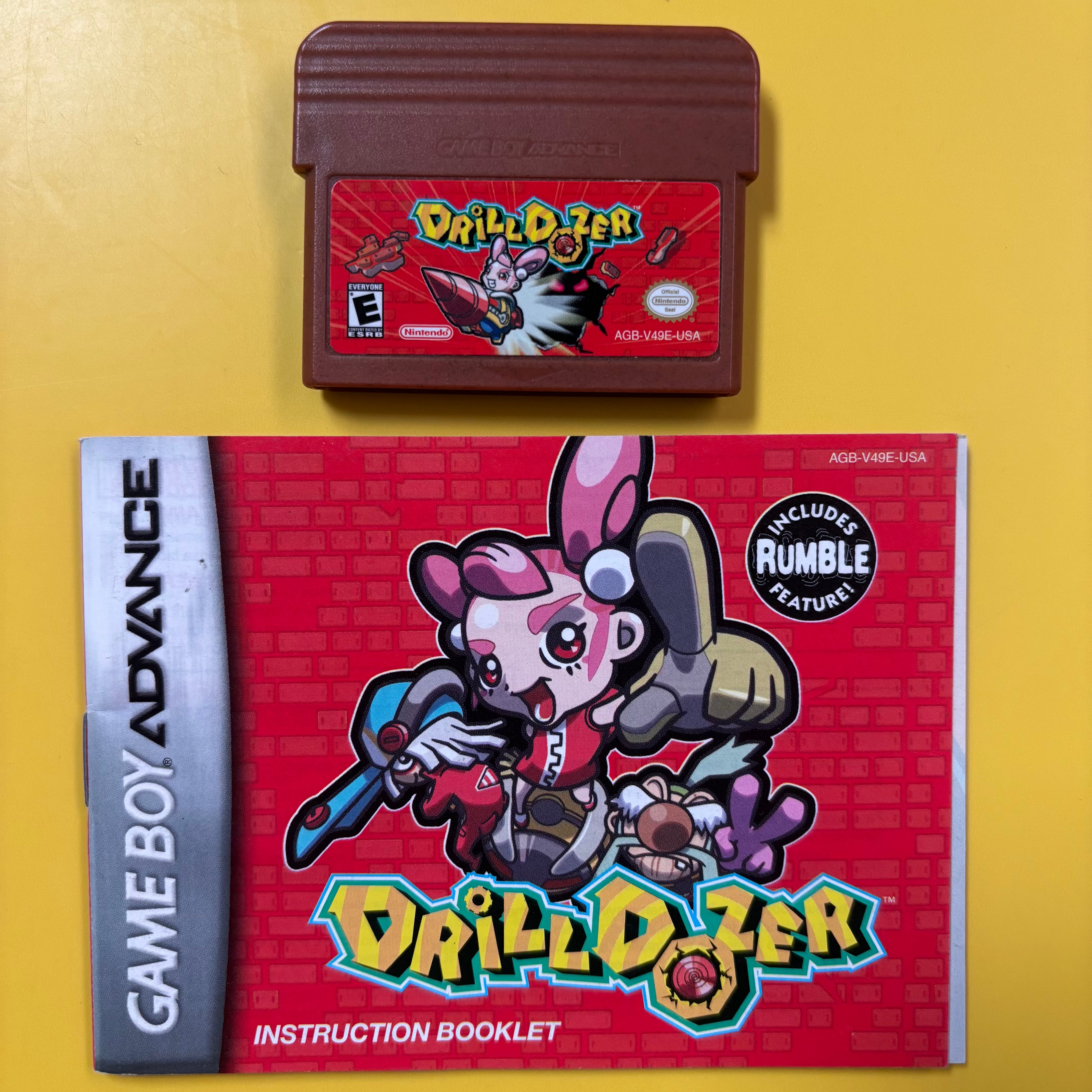 Game Boy Advance - Drill Dozer