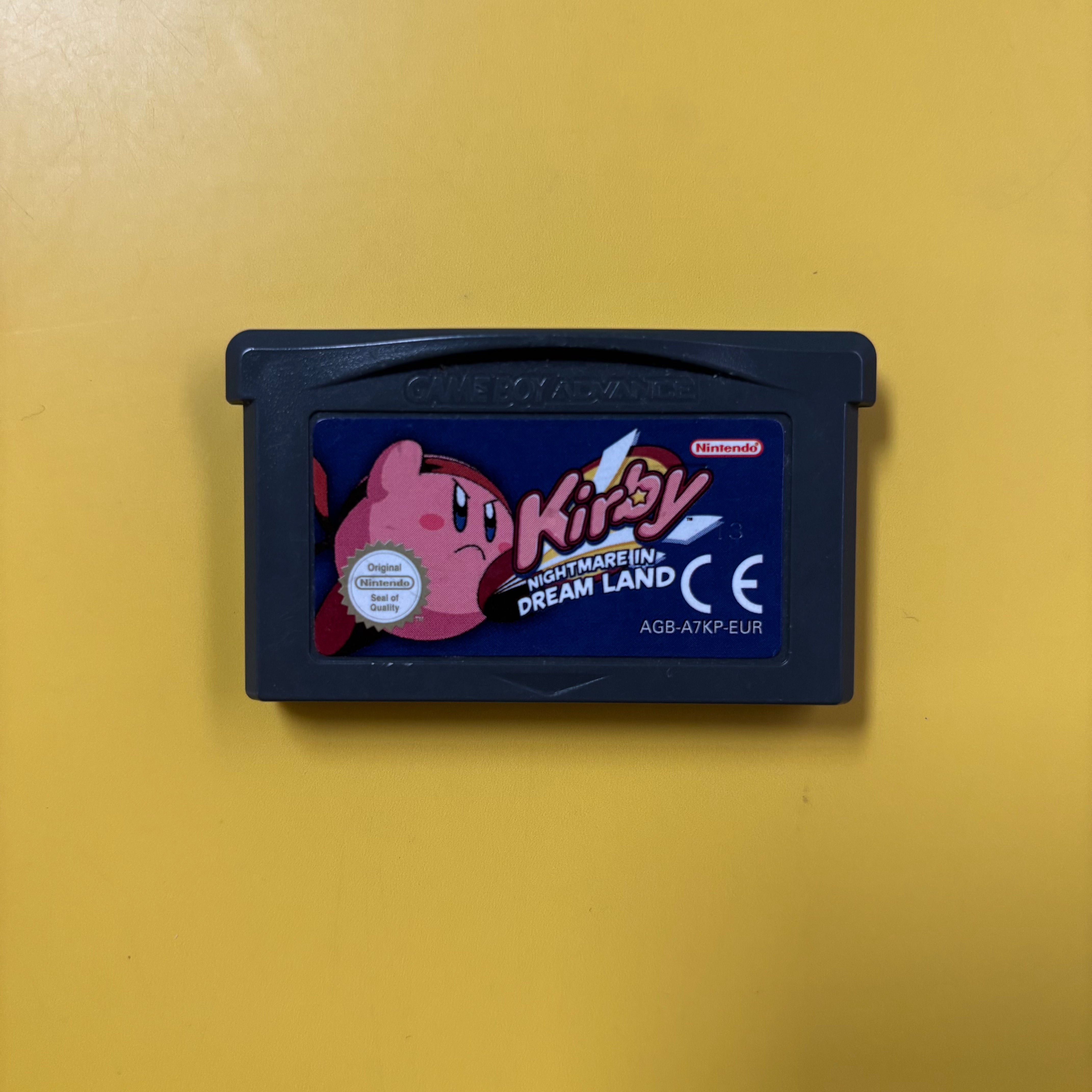 Game Boy Advance - Kirby: Nightmare in Dream Land