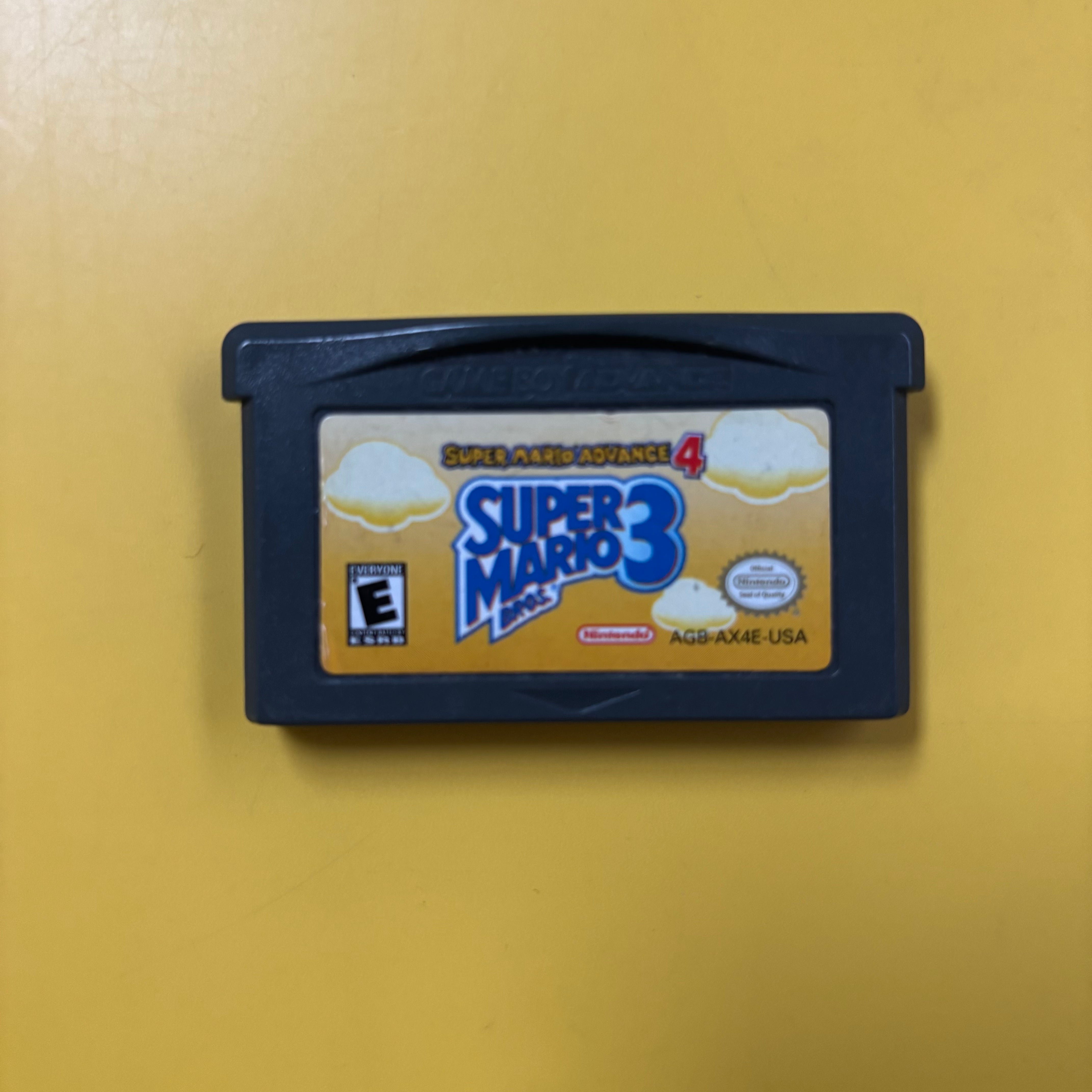 Game Boy Advance - Super Mario Advance 4: Super Mario Bros 3