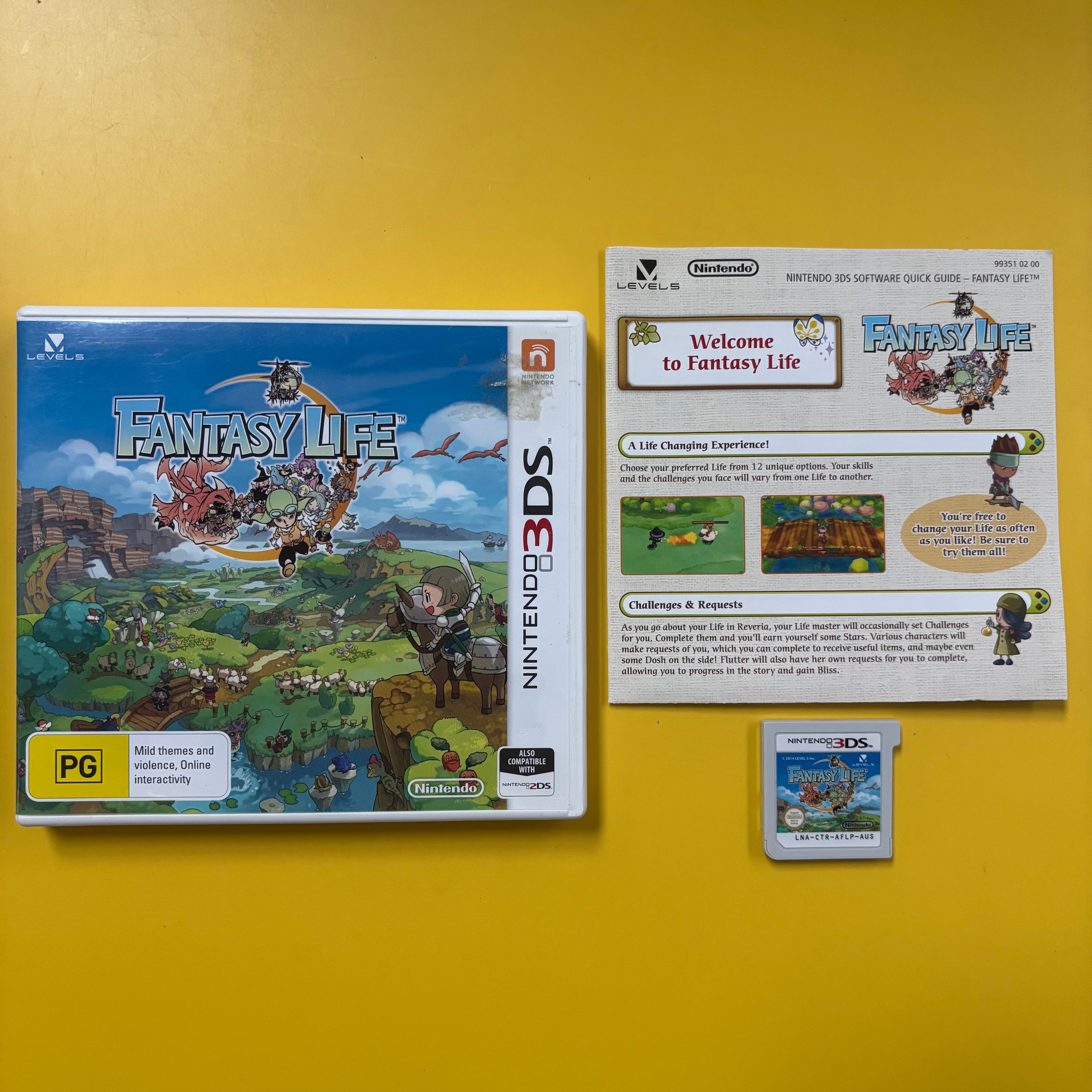 3DS - Fantasy Life