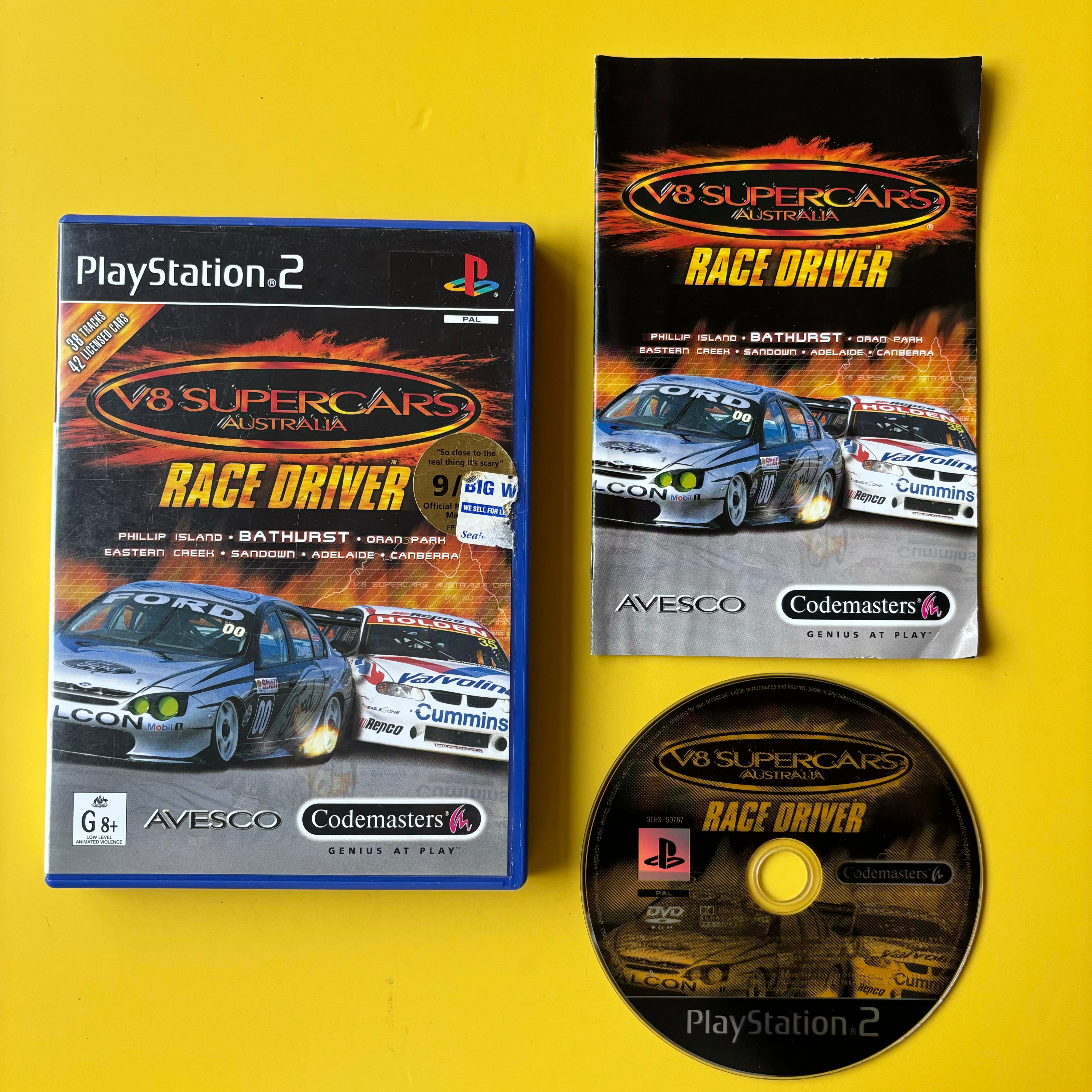 PS2 - V8 Supercar Race Driver