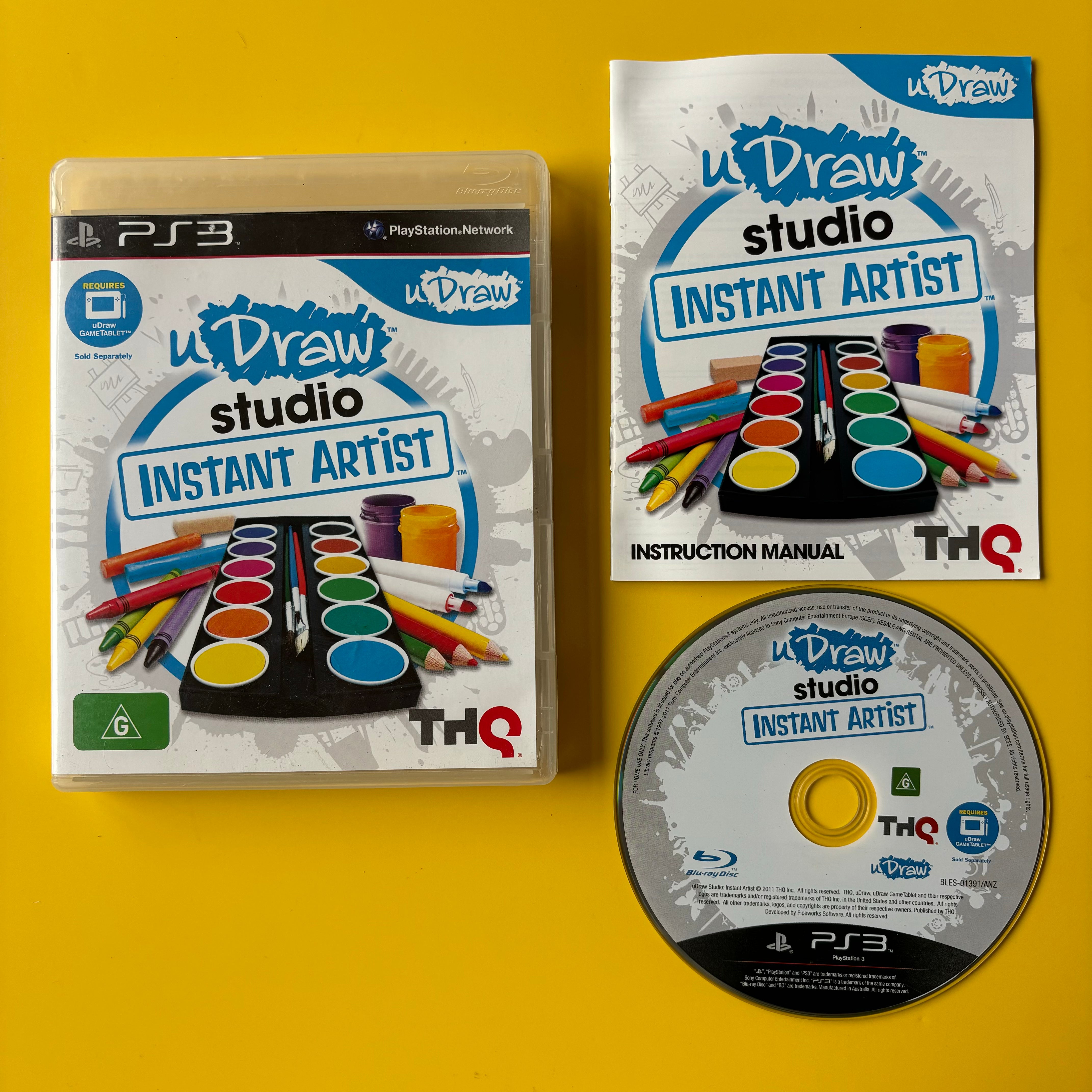 Buy PS3 - uDraw Studio Instant Artist Online in Australia | PS3 - uDraw ...