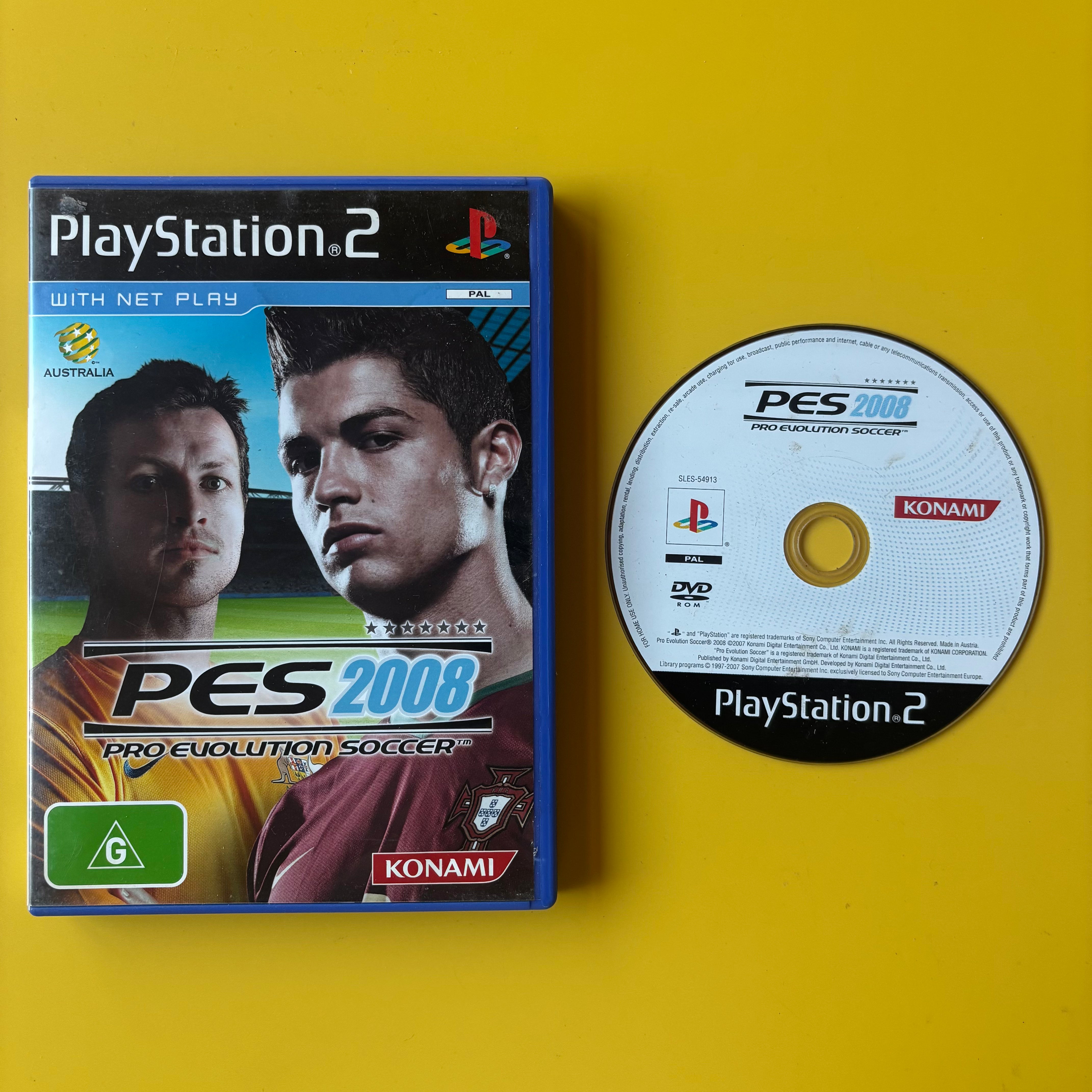 PS2 - Pro Evolution Soccer 2008
