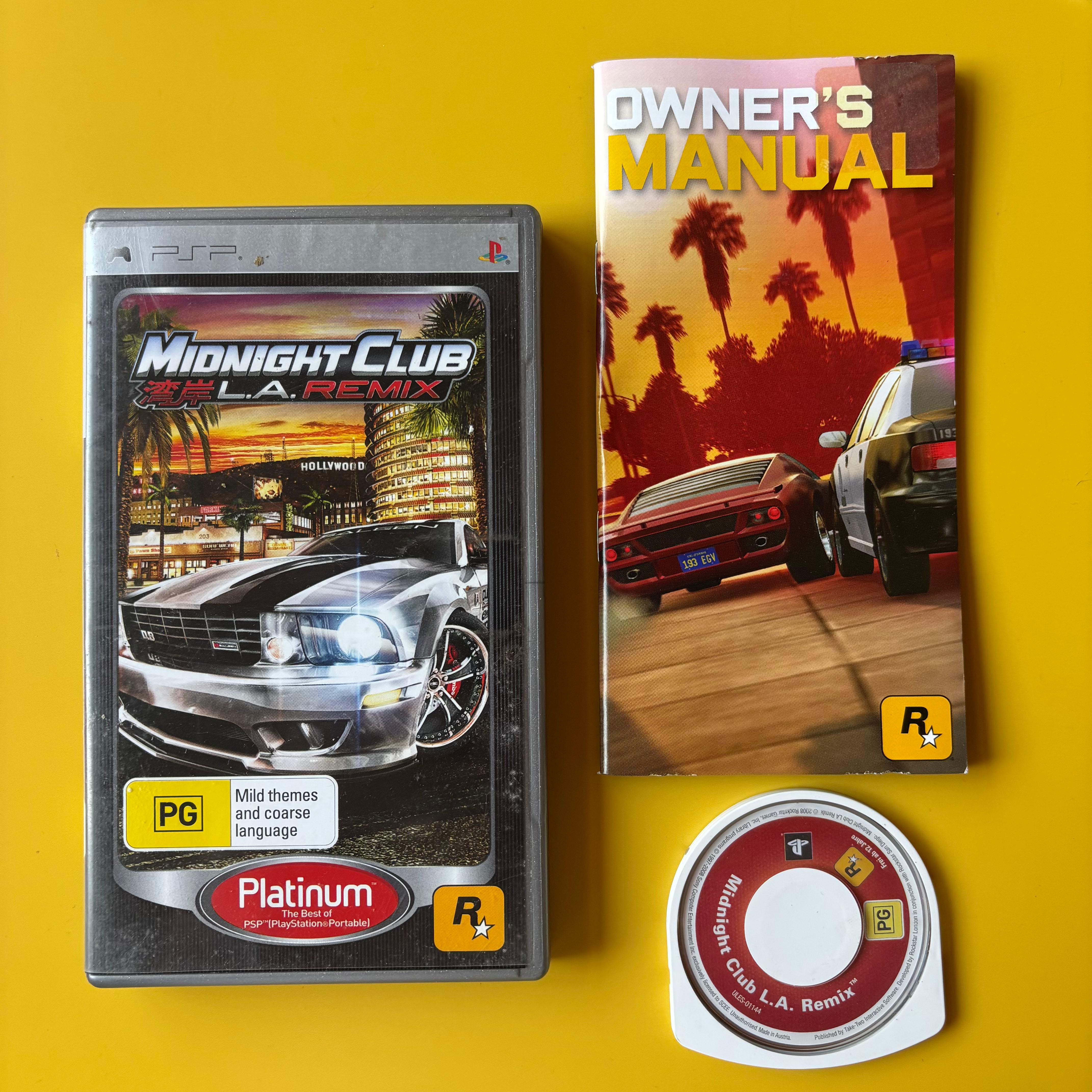 PSP - Midnight Club L.A. Remix
