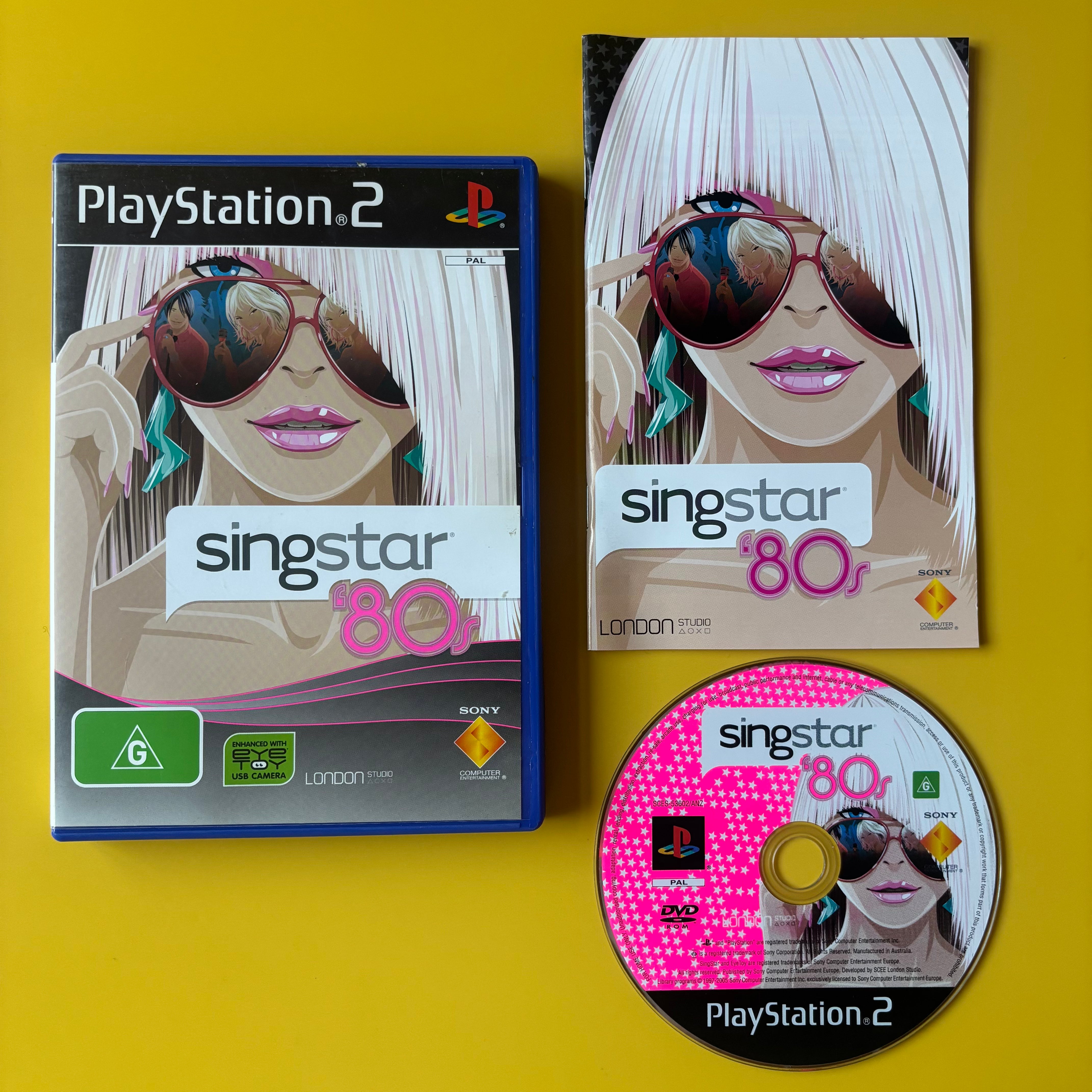 PS2 - SingStar 80&#39;s