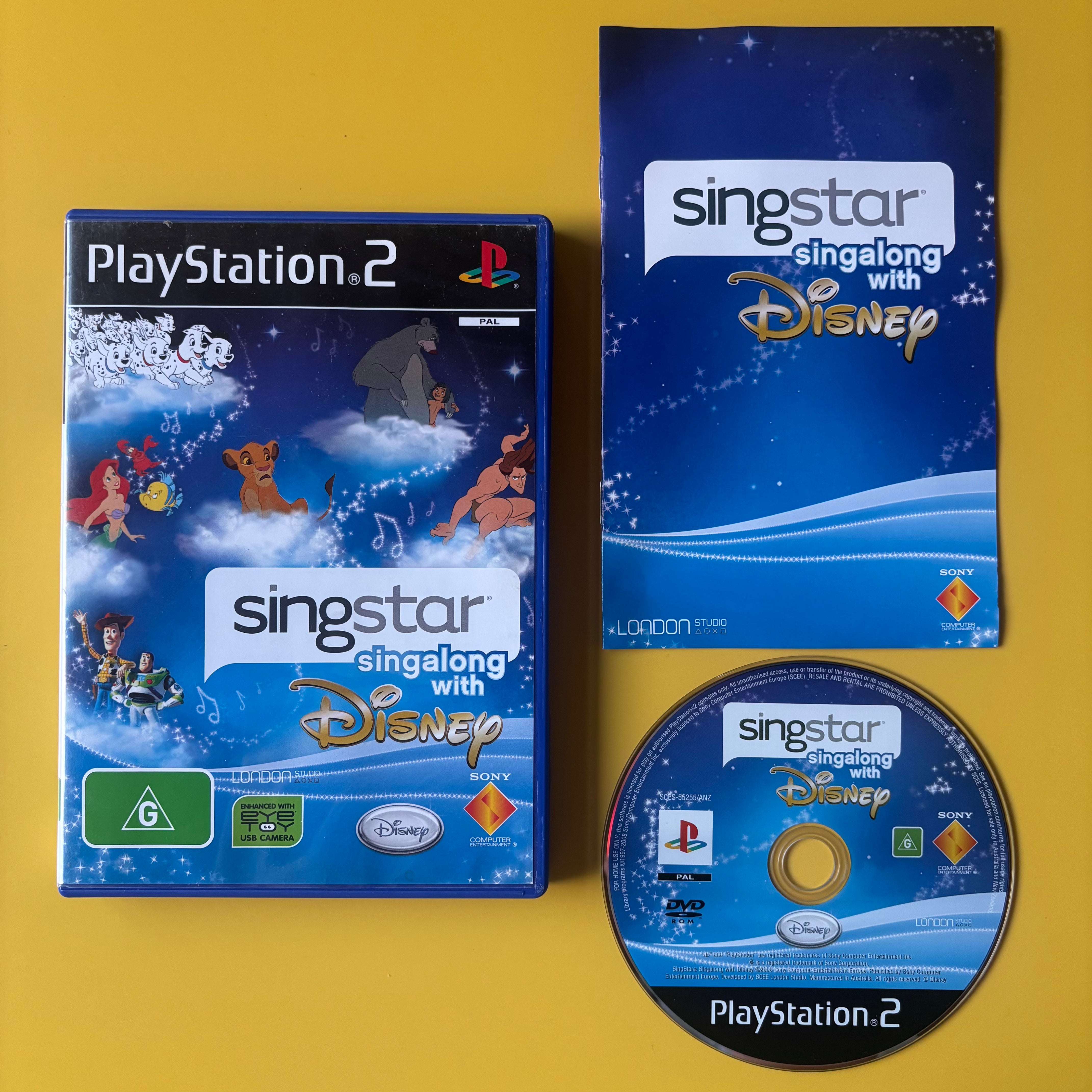 PS2 - SingStar Singalong with Disney