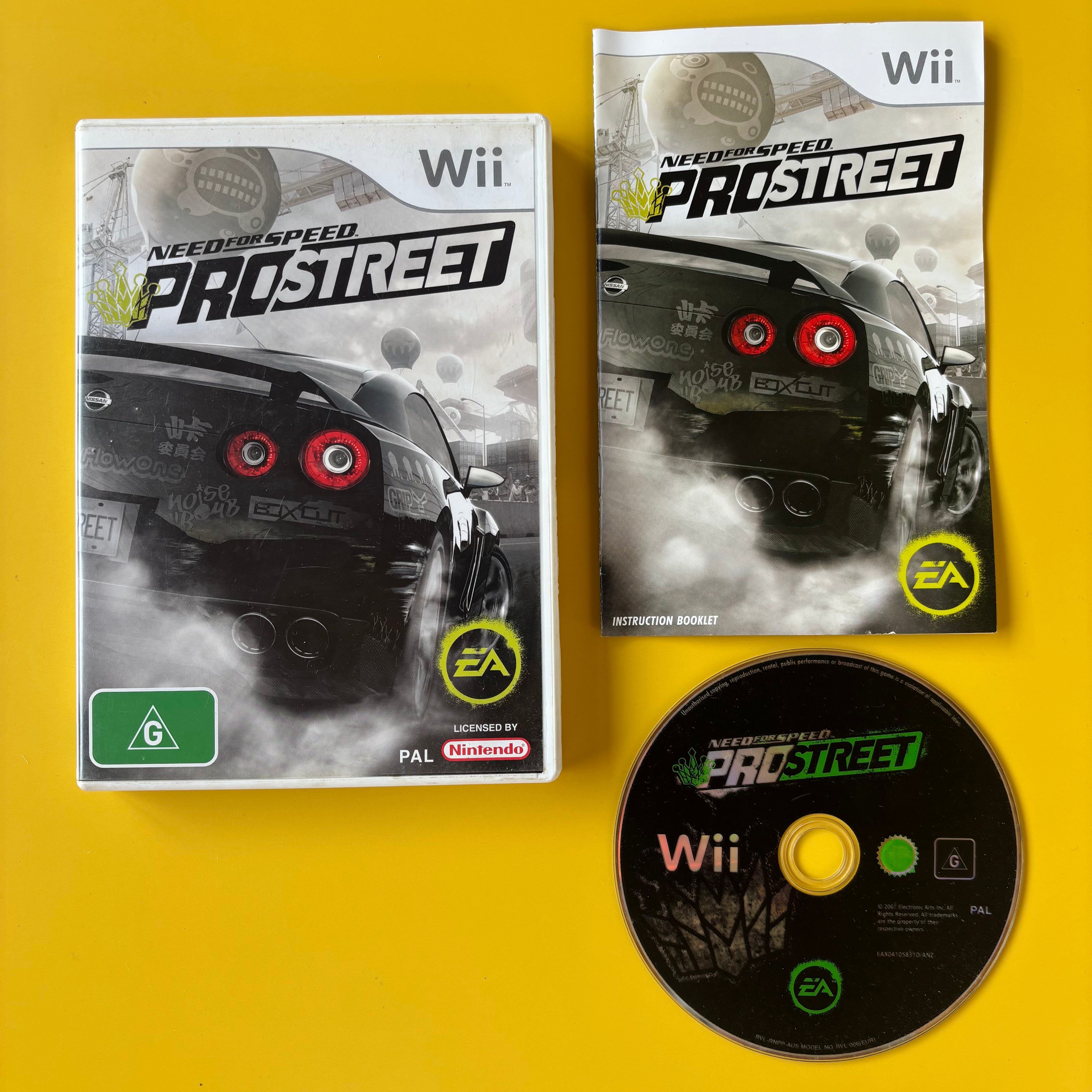Wii - Need for Speed Prostreet