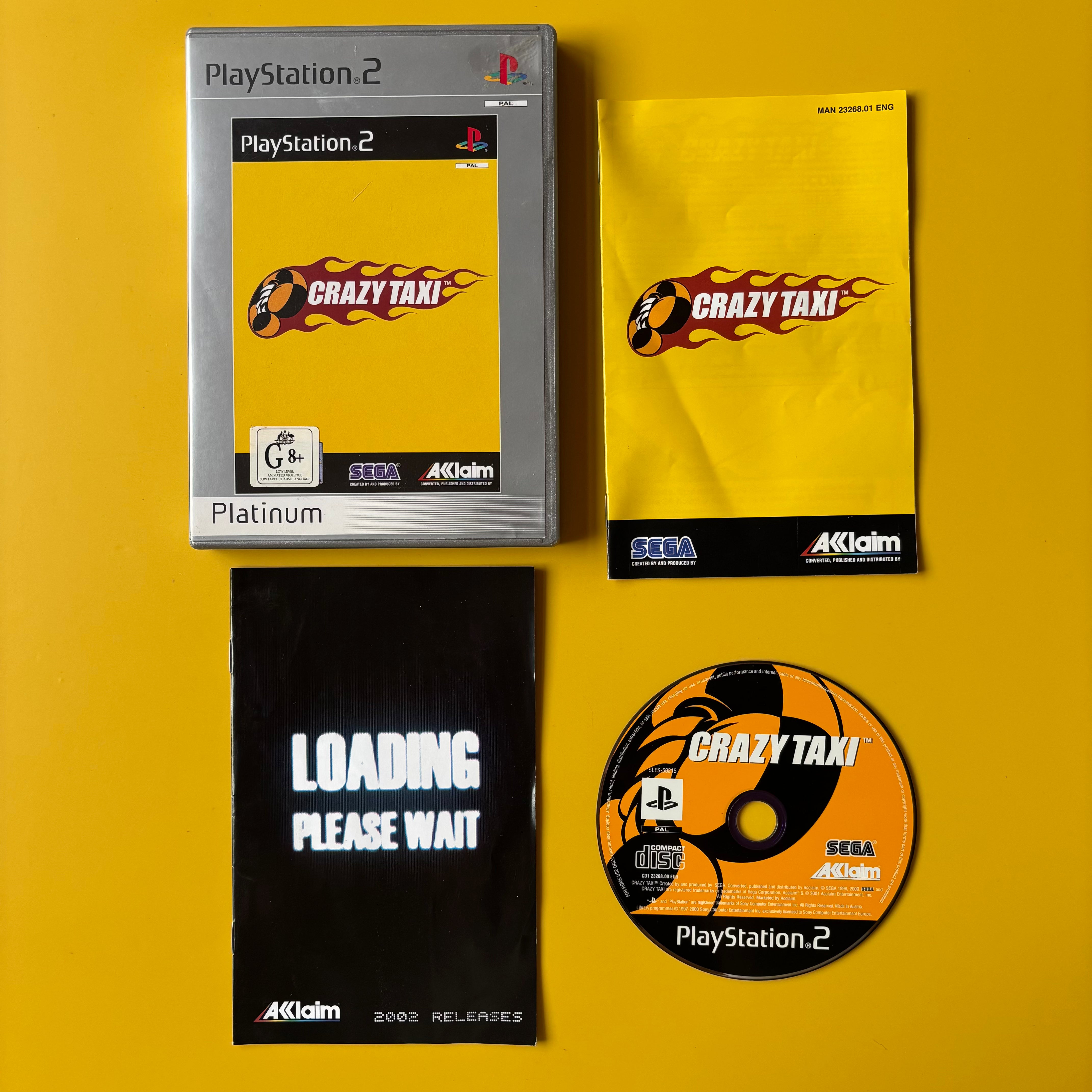 PS2 - Crazy Taxi