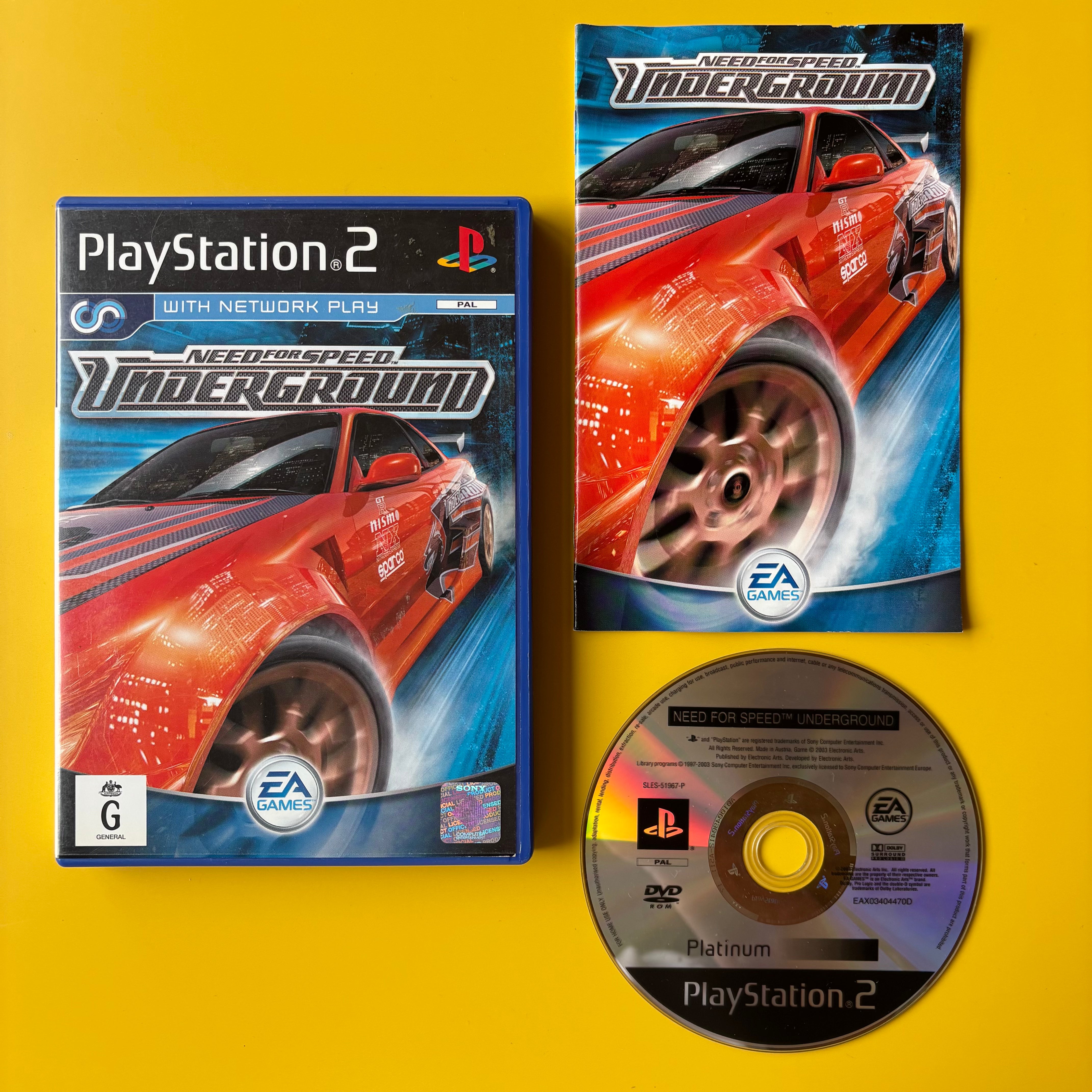 PS2 - Need for Speed Underground