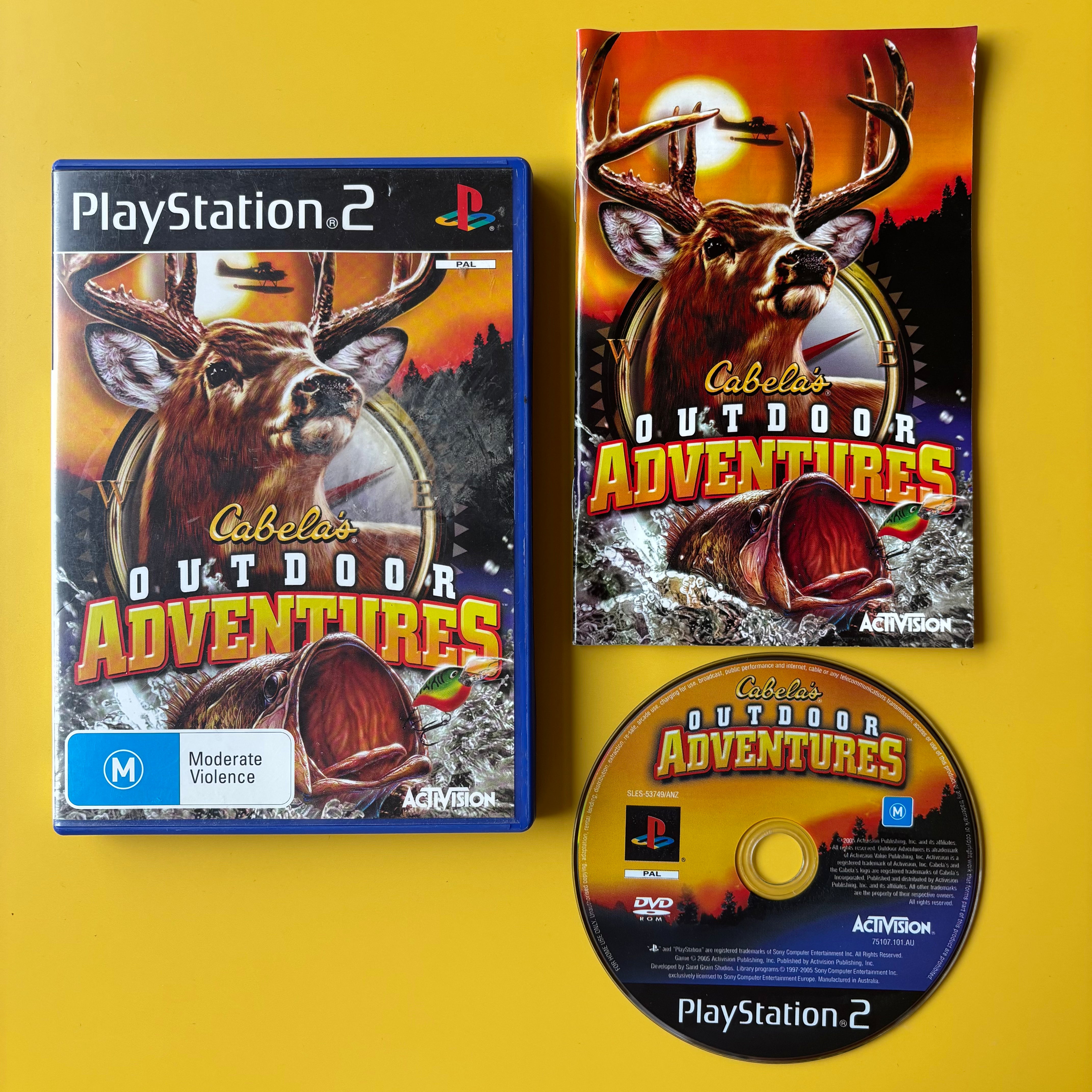 PS2 - Cabela&#39;s Outdoor Adventures