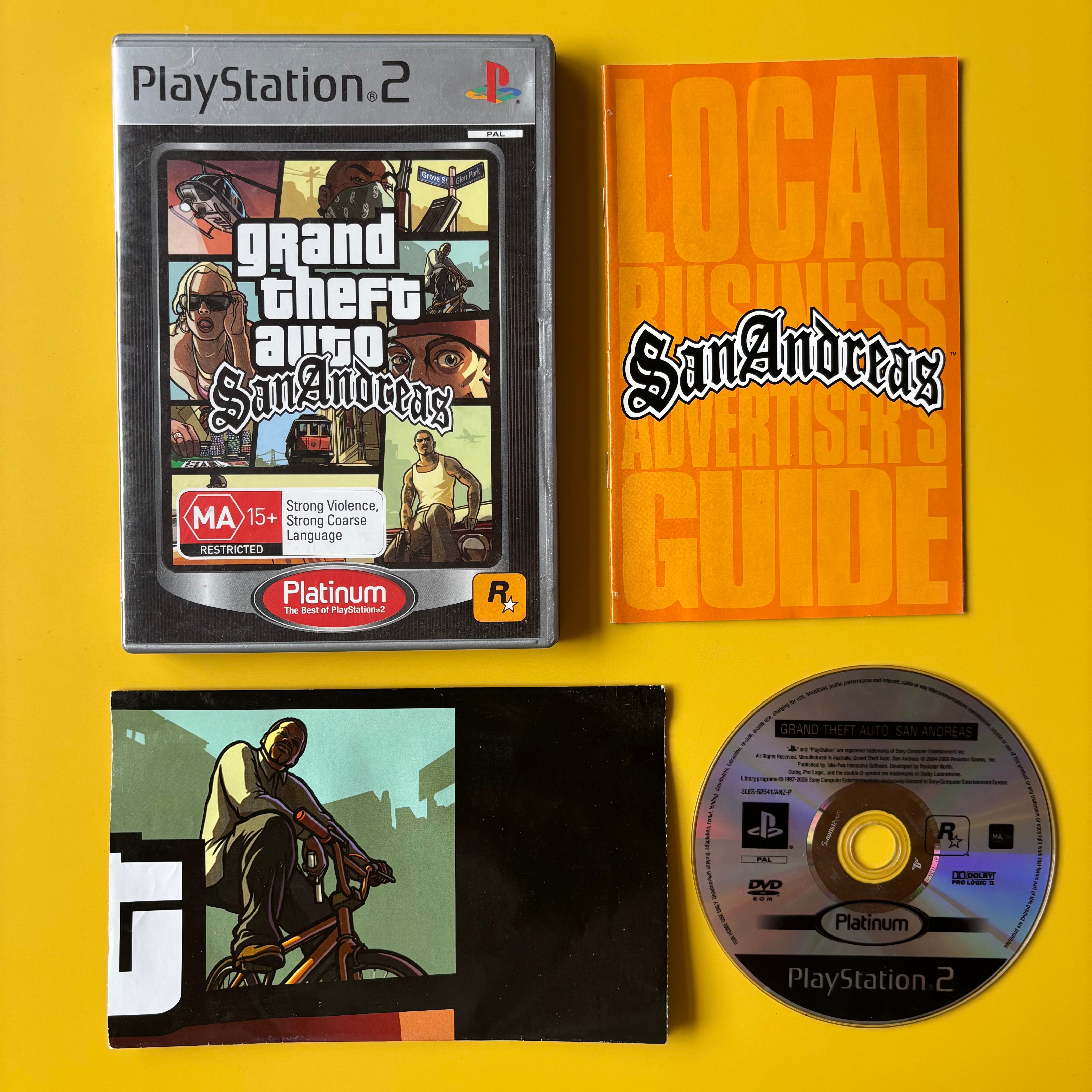 PS2 - Grand Theft Auto: San Andreas