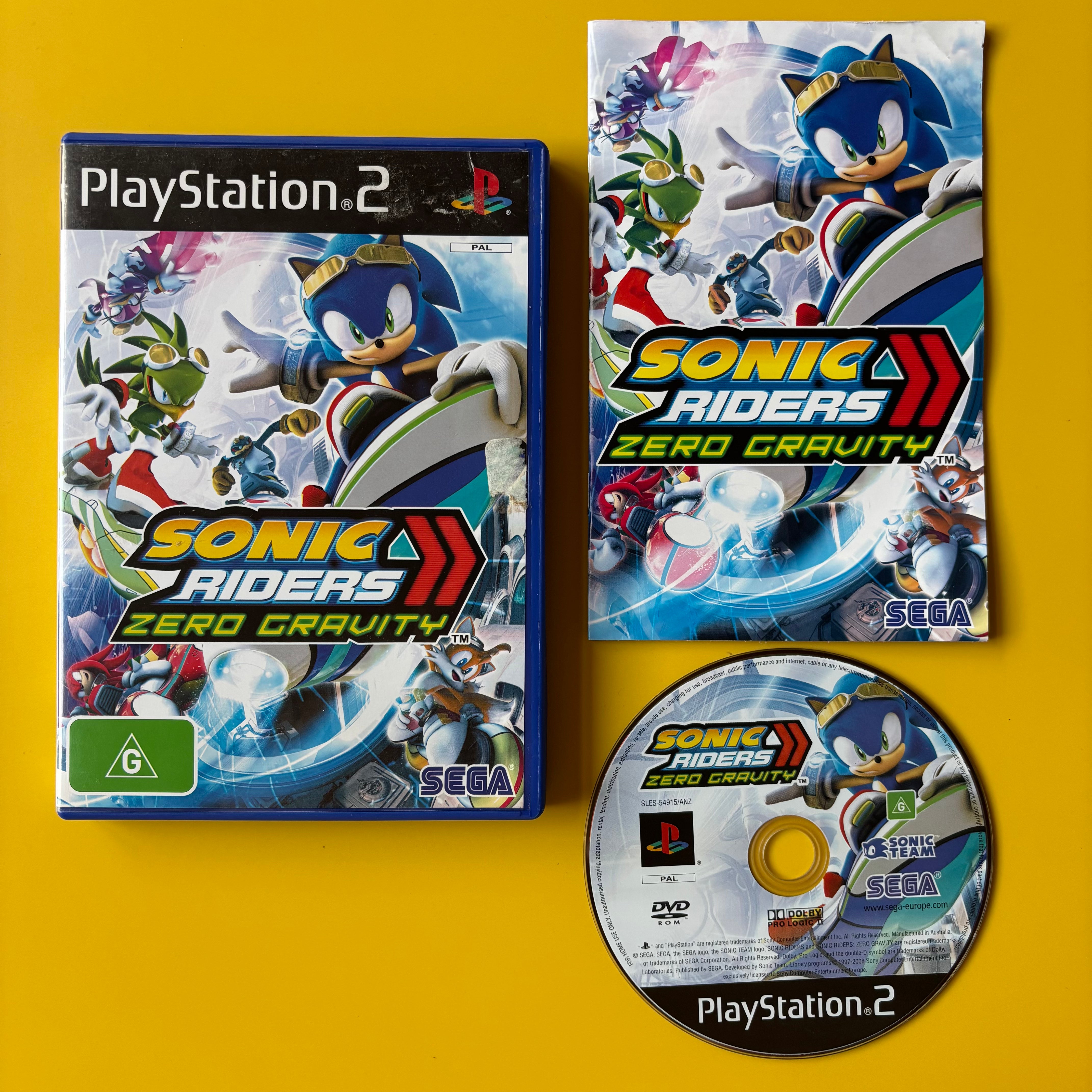 PS2 - Sonic Riders: Zero Gravity