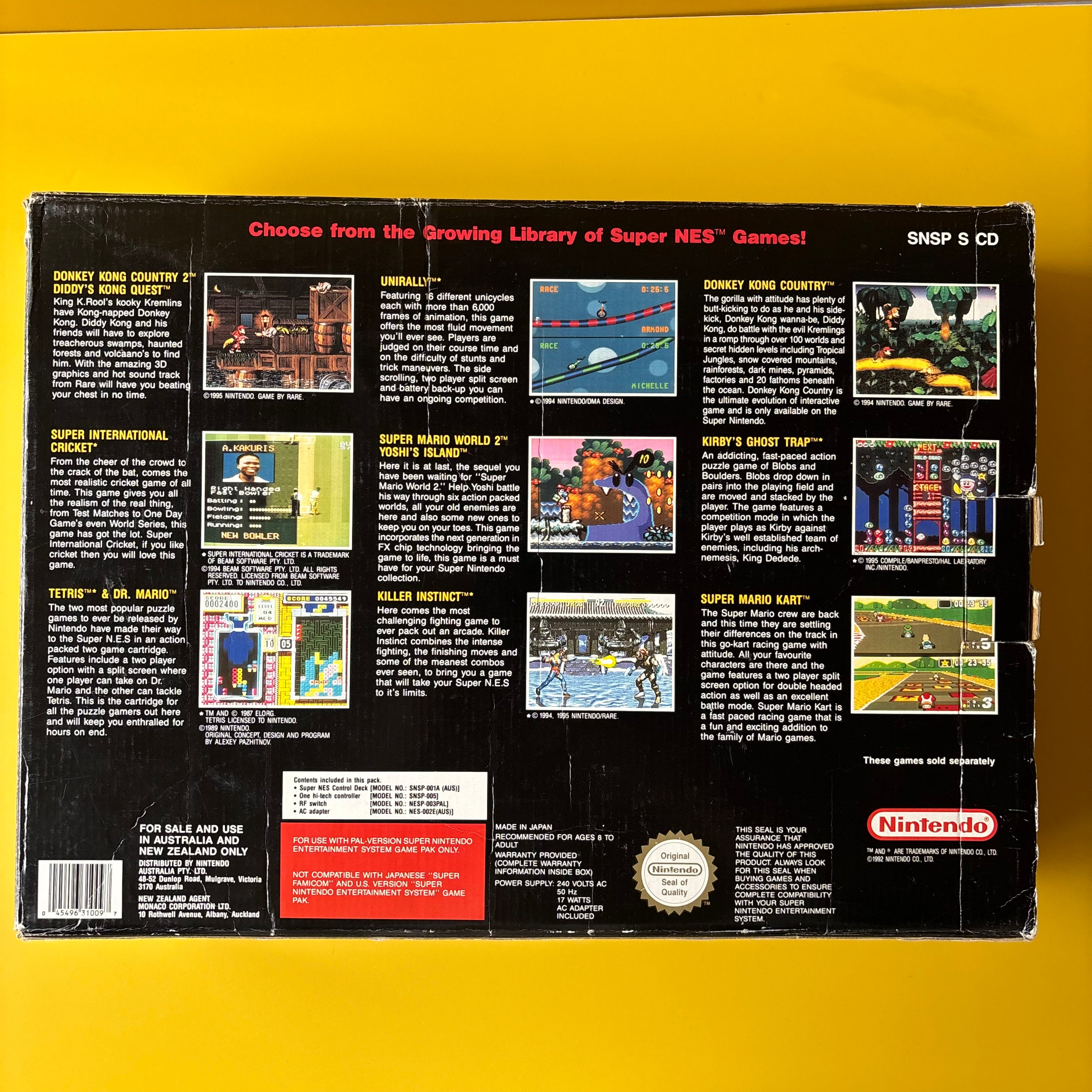 SNES - Console Boxed + HDMI