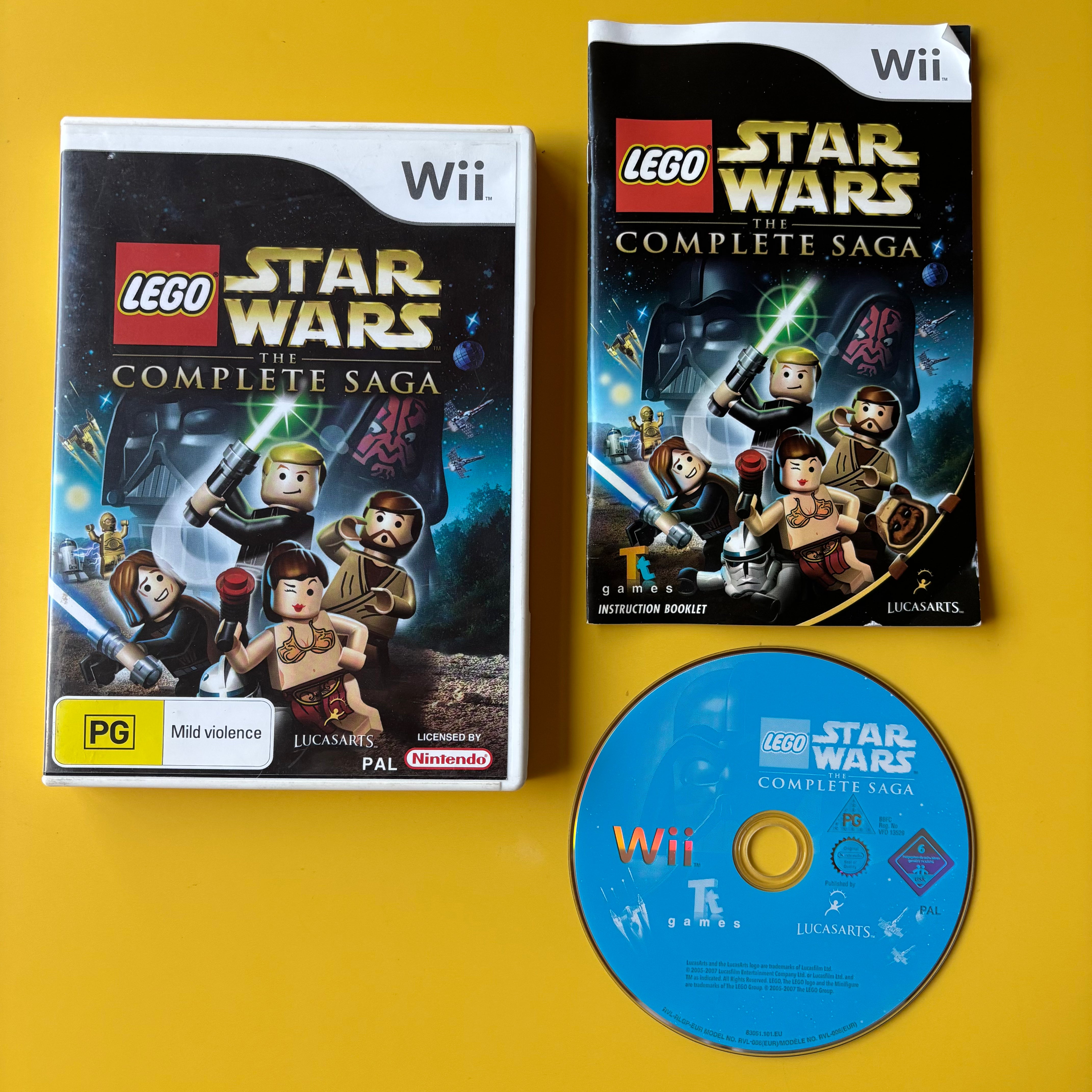 Wii - LEGO Star Wars The Complete Saga