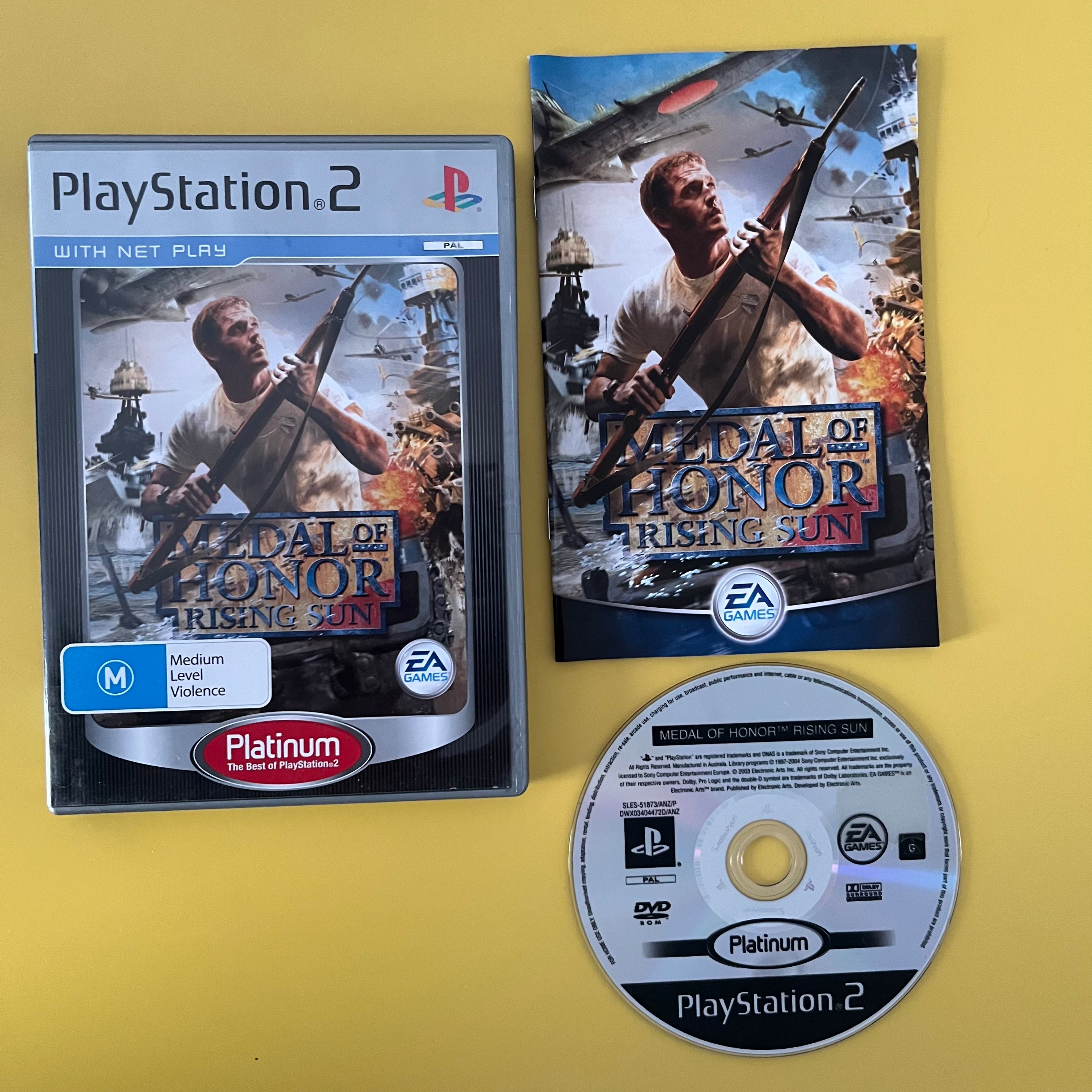 PS2 - Medal of Honor Rising Sun