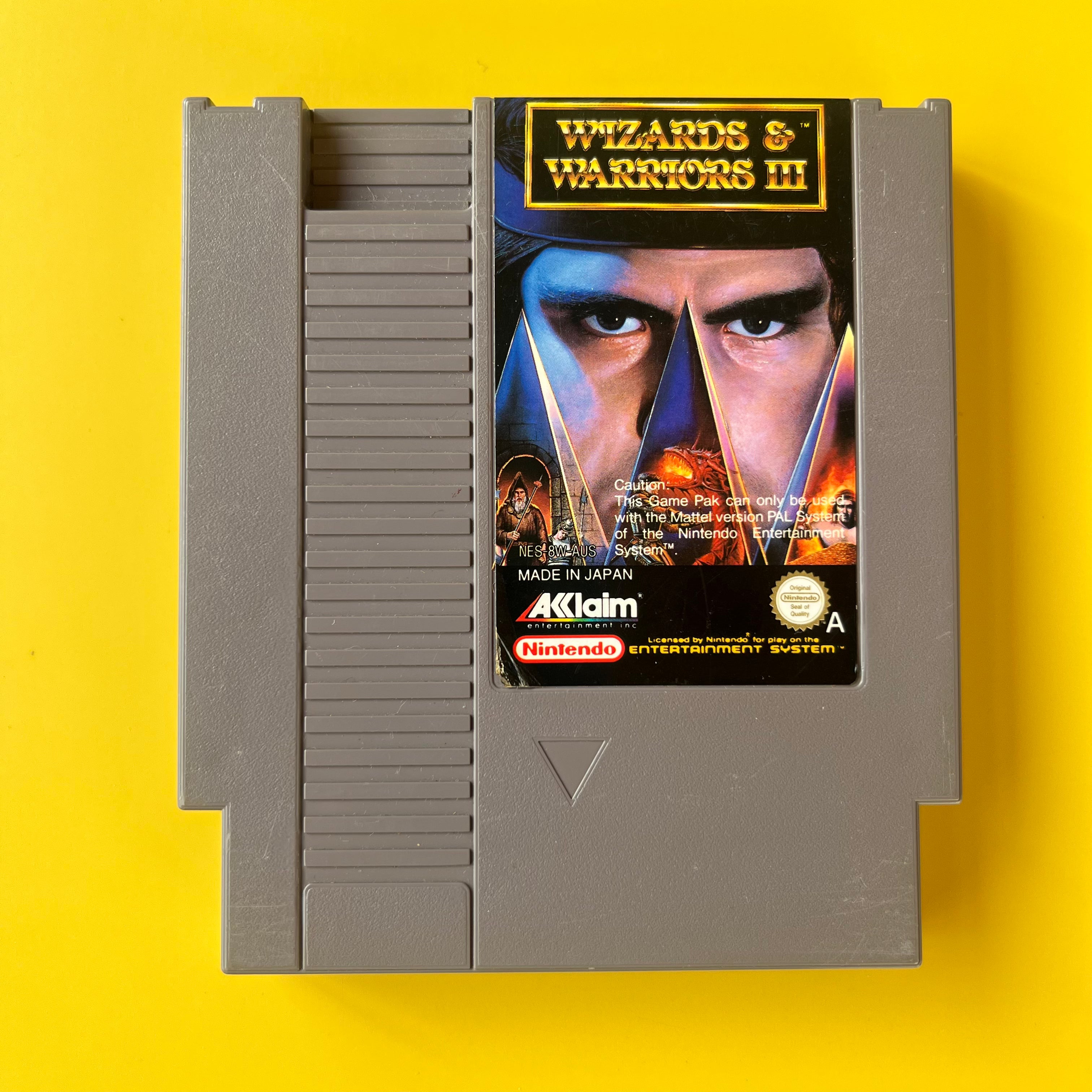 Wizards and warriors - NES - PAL