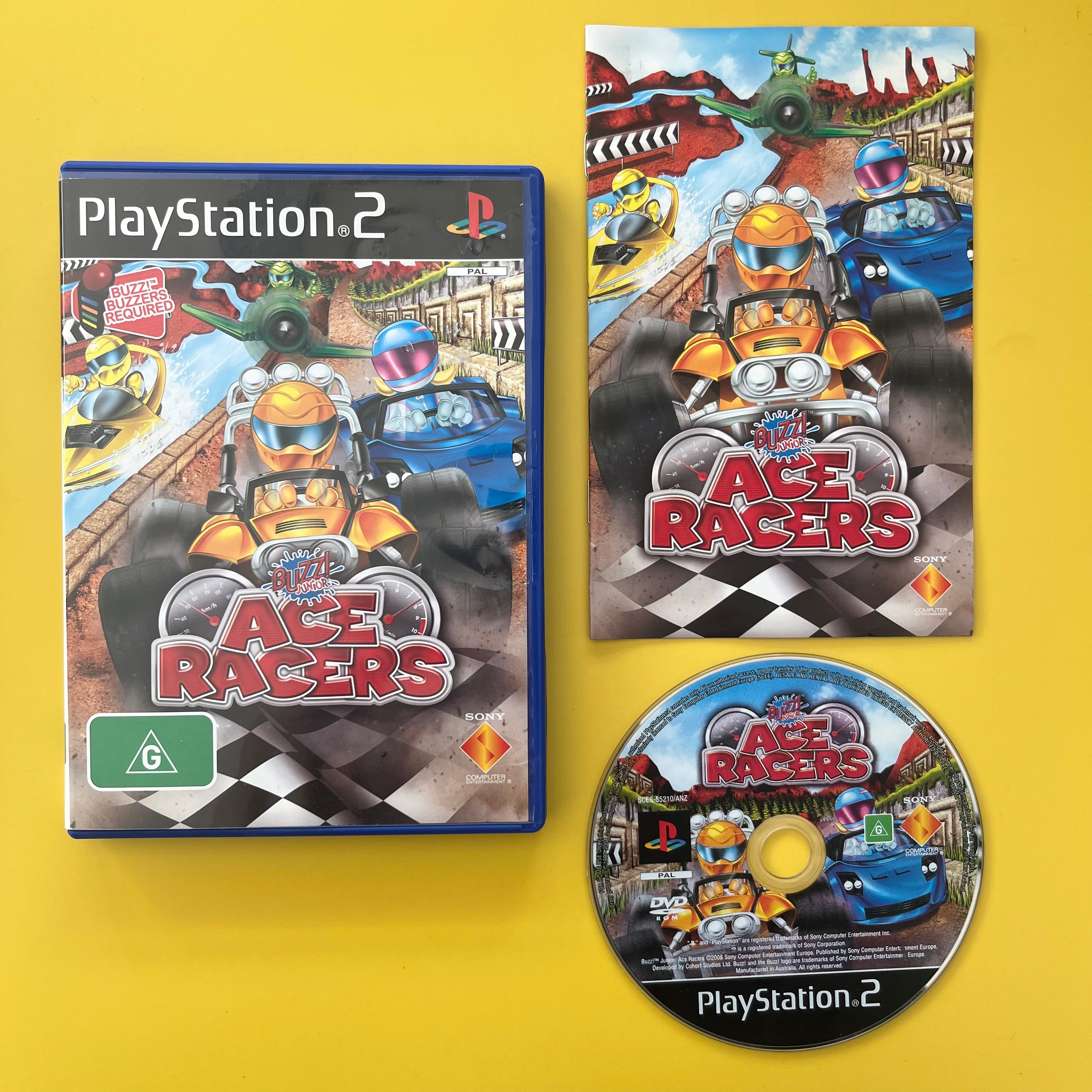 Buy PS2 - Buzz! Junior Ace Racers Online in Australia | PS2 - Buzz ...