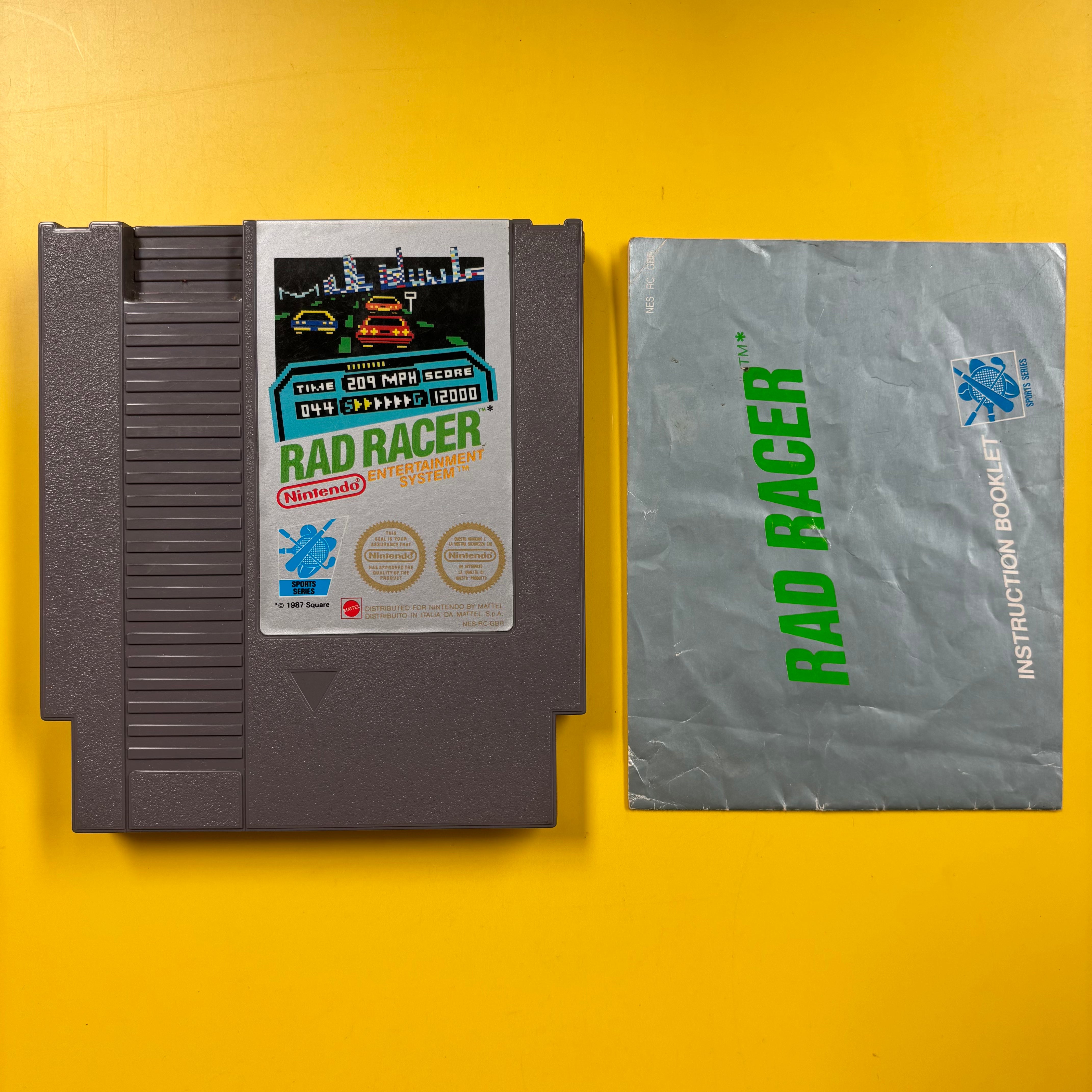 NES - Rad Racer