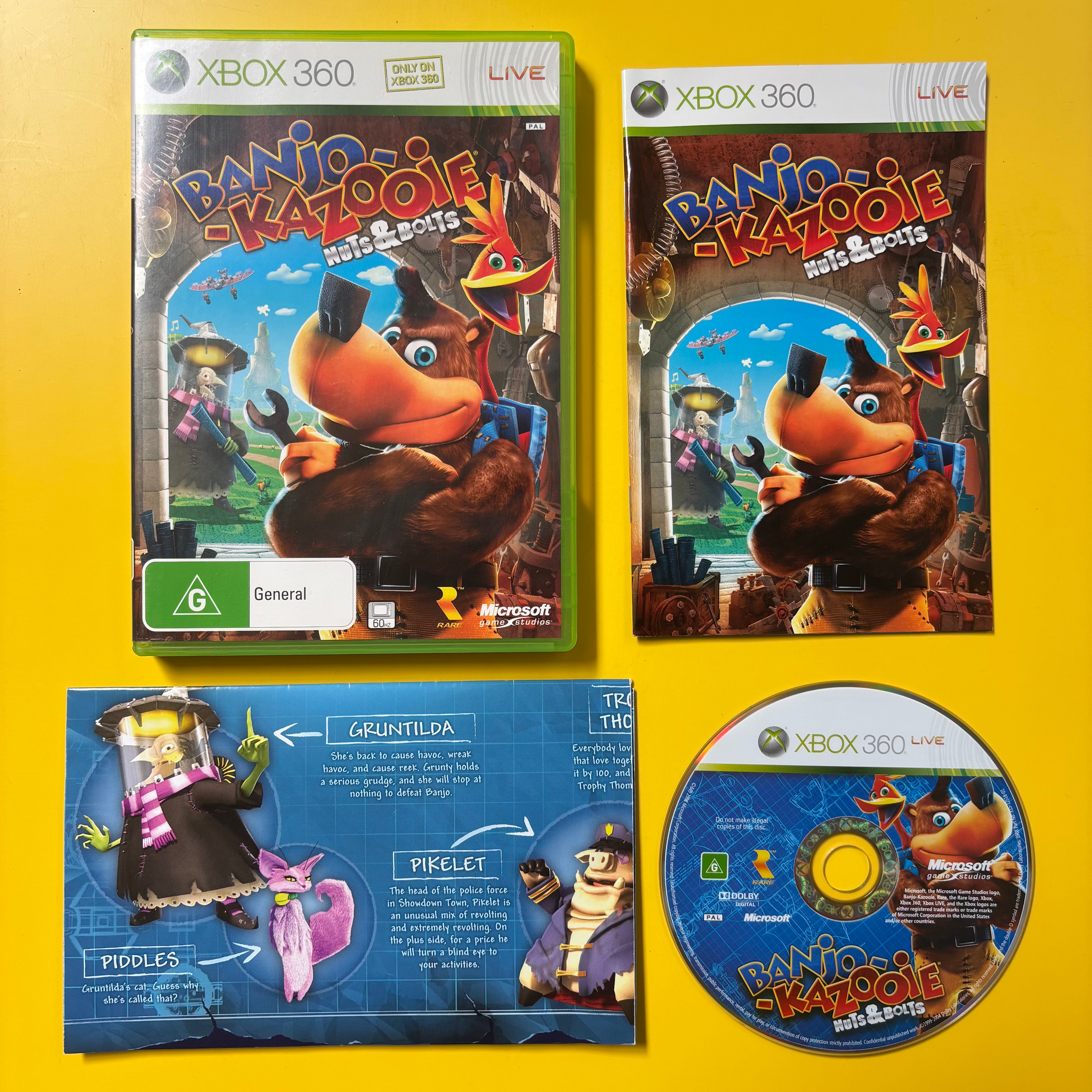 Xbox 360 - Banjo-Kazooie Nuts &amp; Bolts