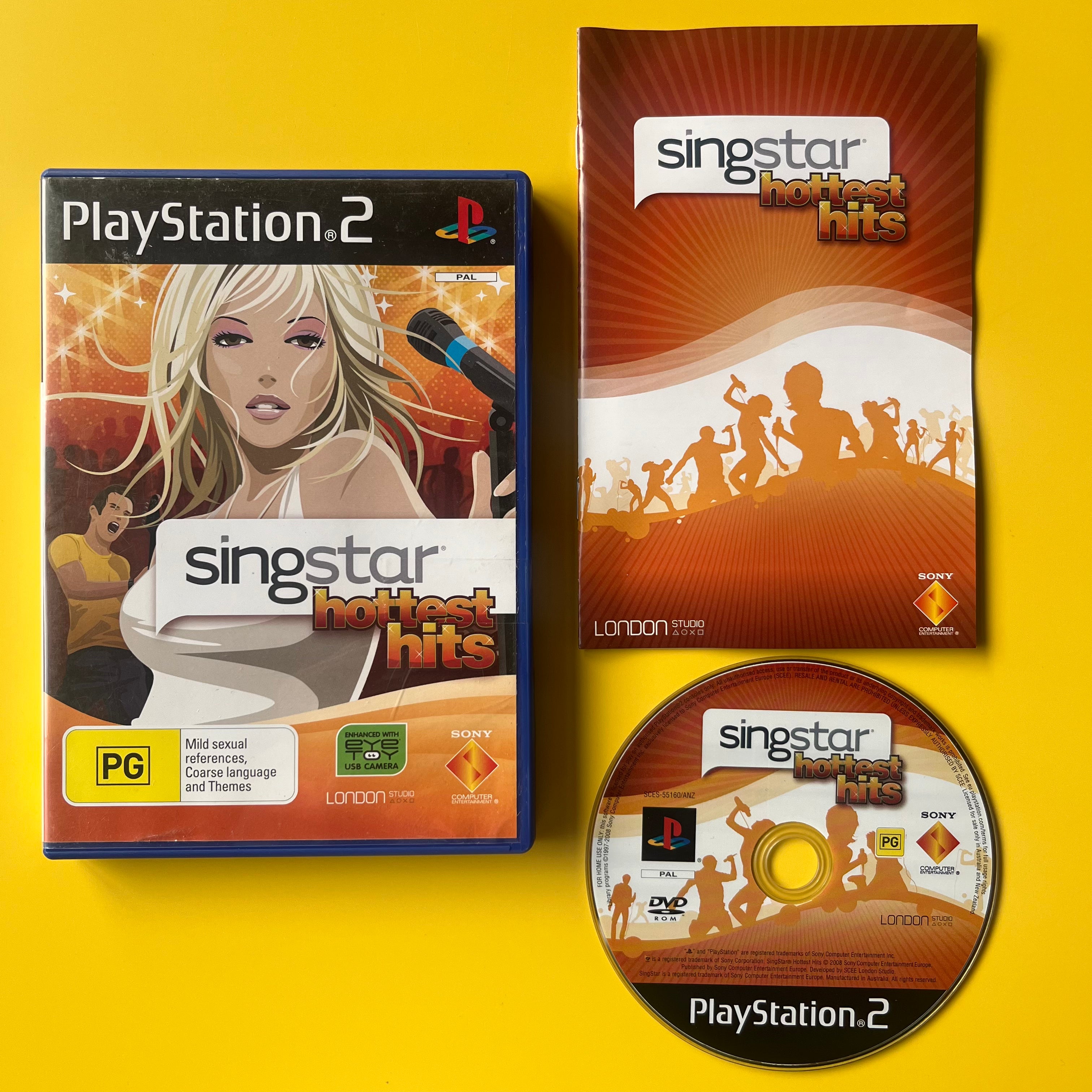PS2 - SingStar Hottest Hits