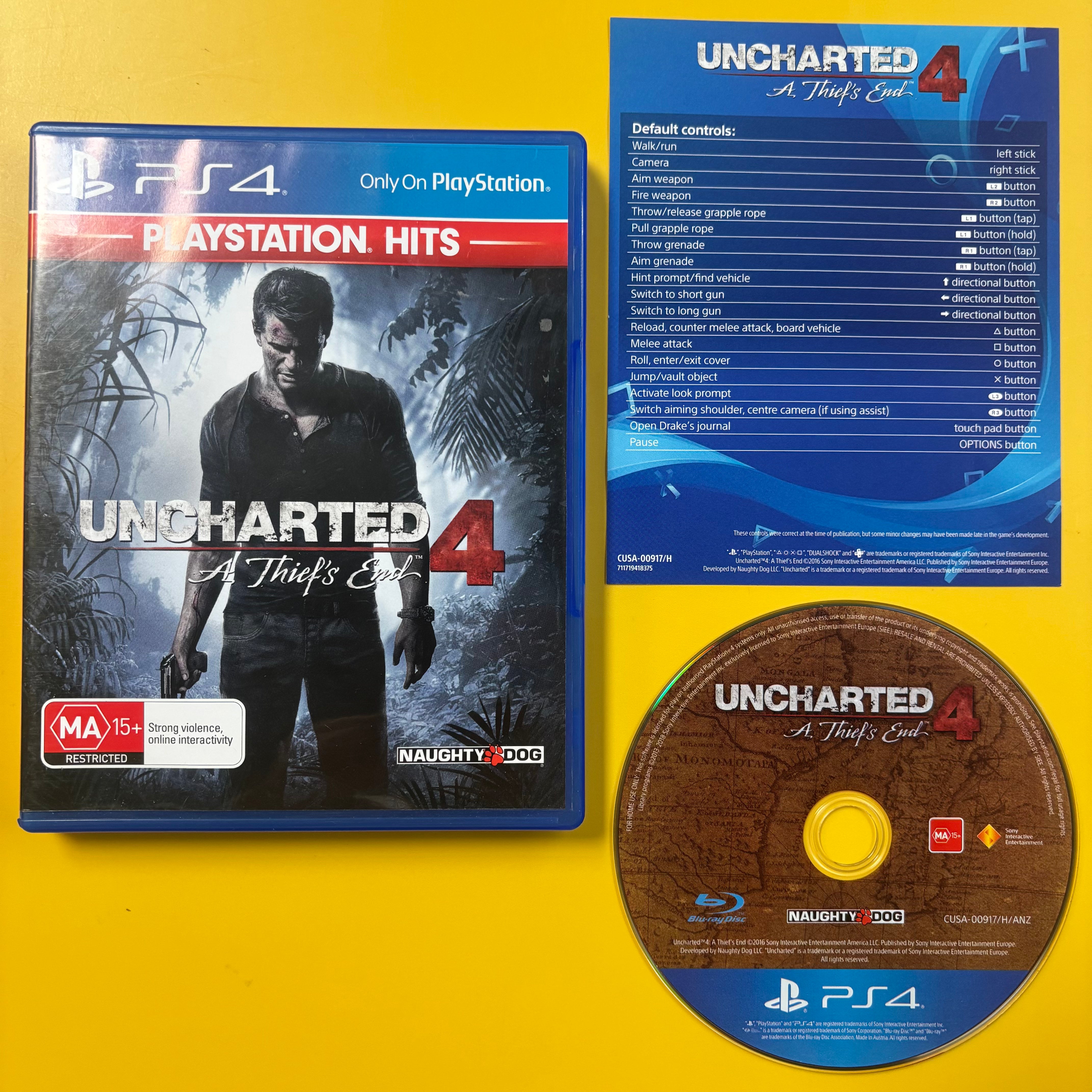 PS4 - Uncharted 4: A Thief&#39;s End