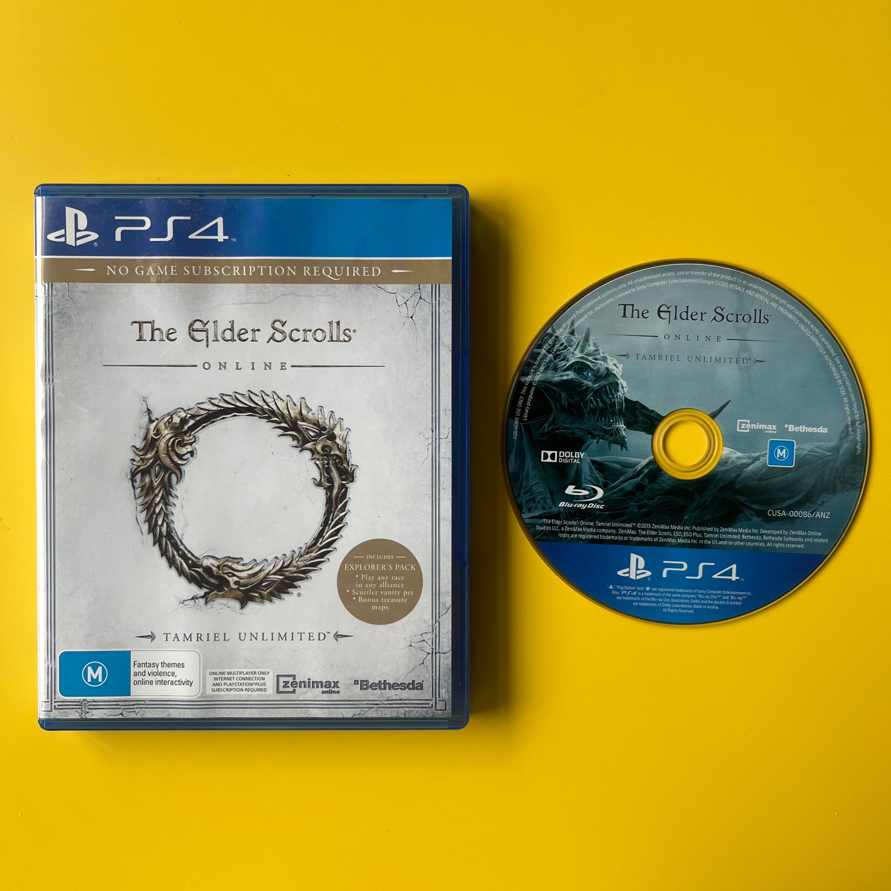 PS4 - The Elder Scrolls - Online