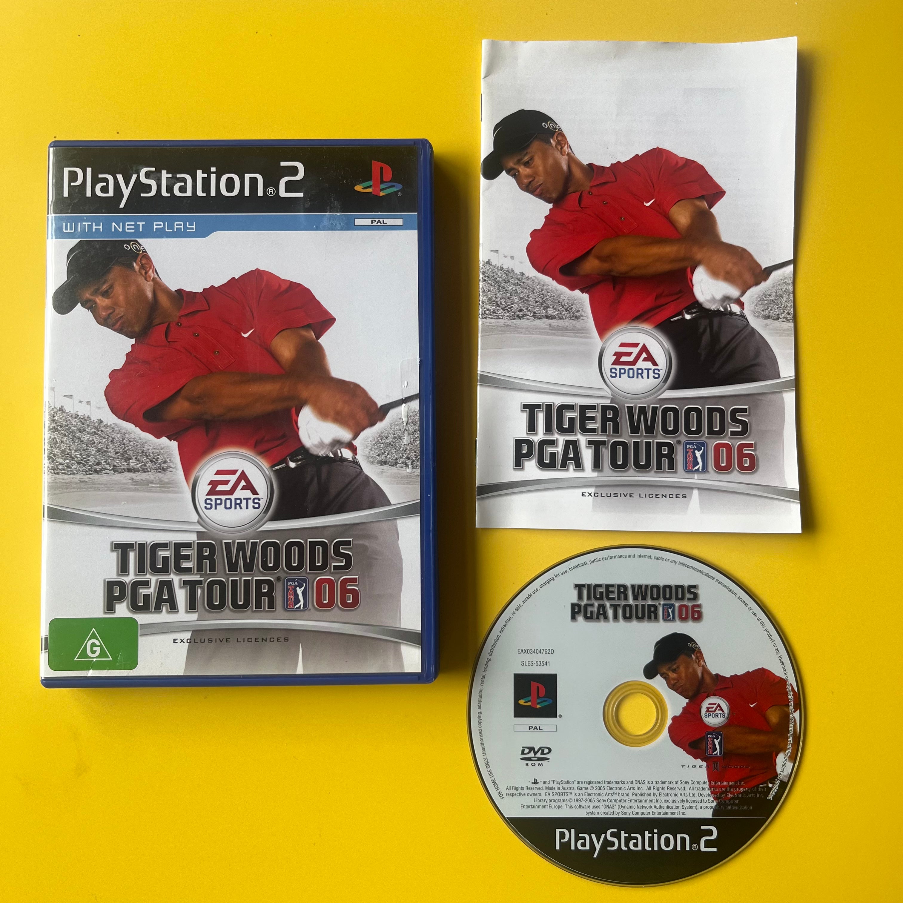 PS2 - Tiger Woods PGA Tour 06