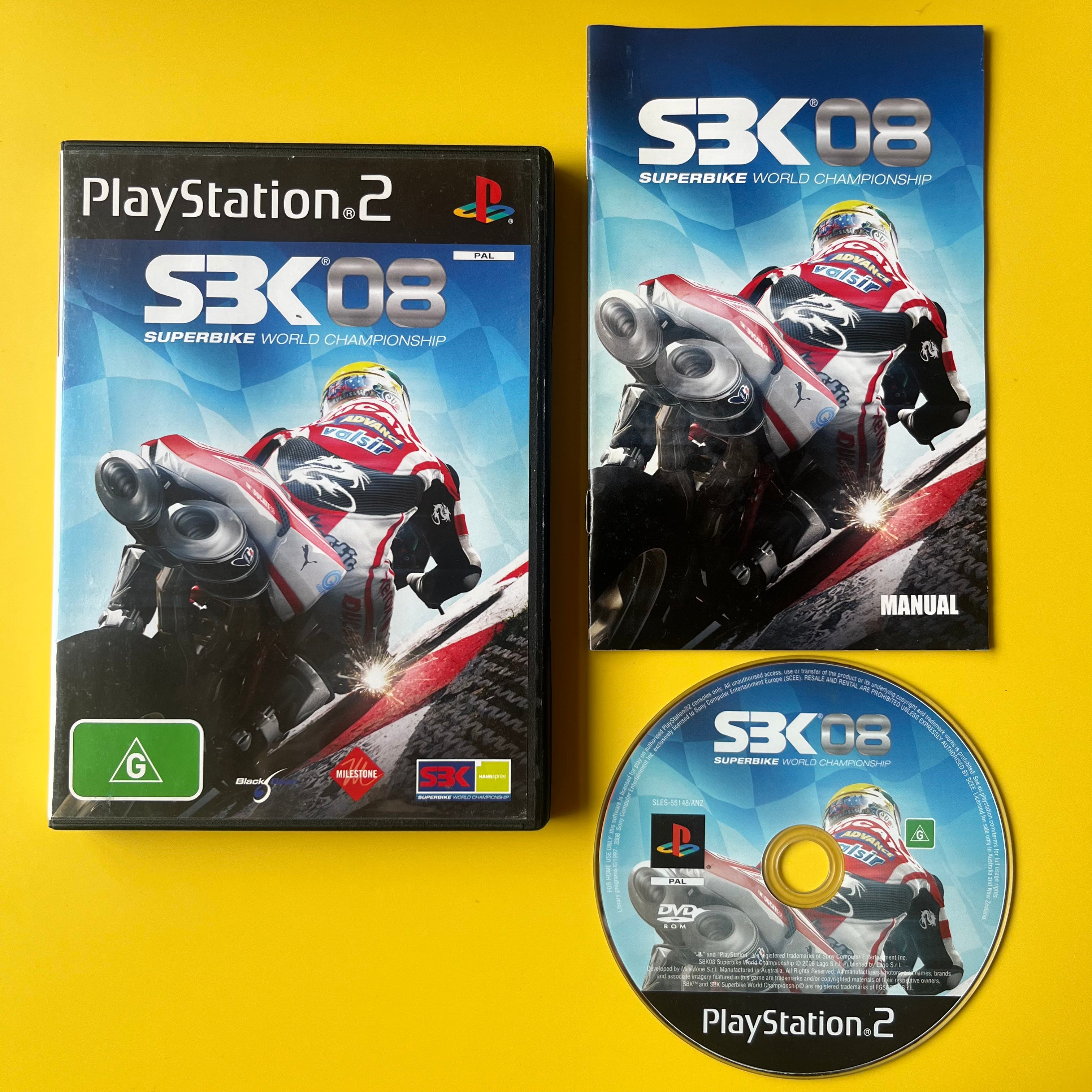 PS2 - SBK 08 Superbike World Championship