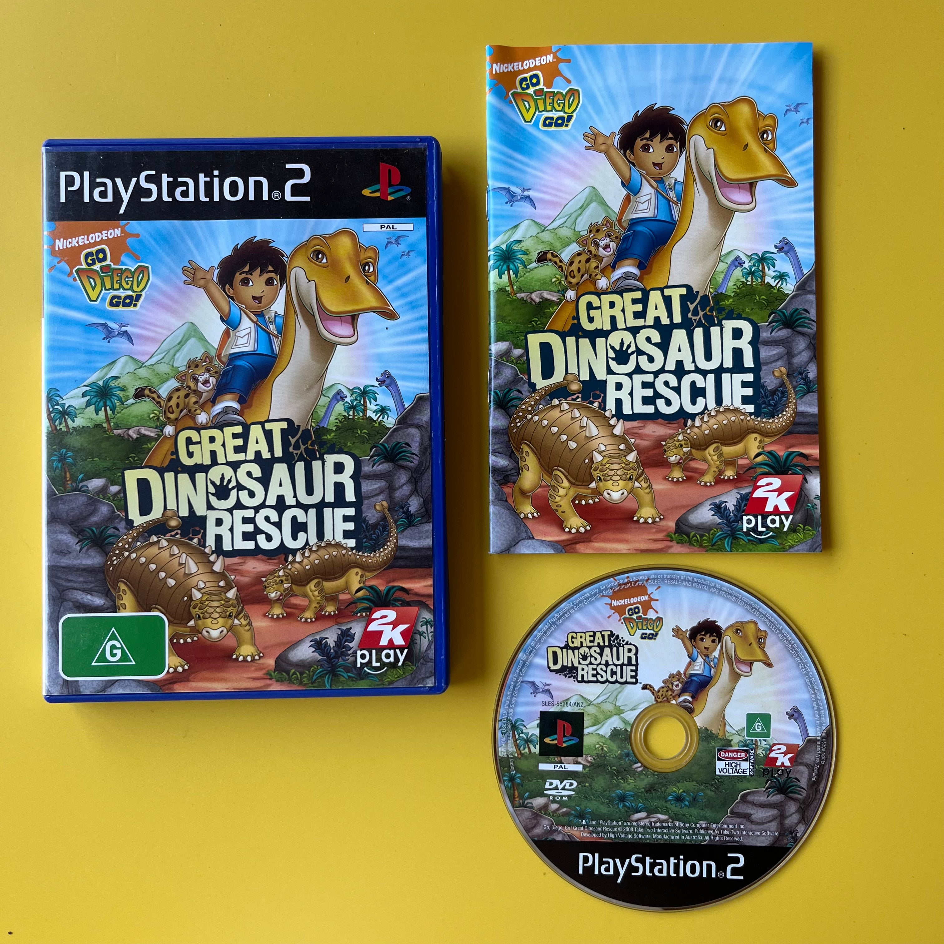 PS2 - Go, Diego, Go! Great Dinosaur Rescue