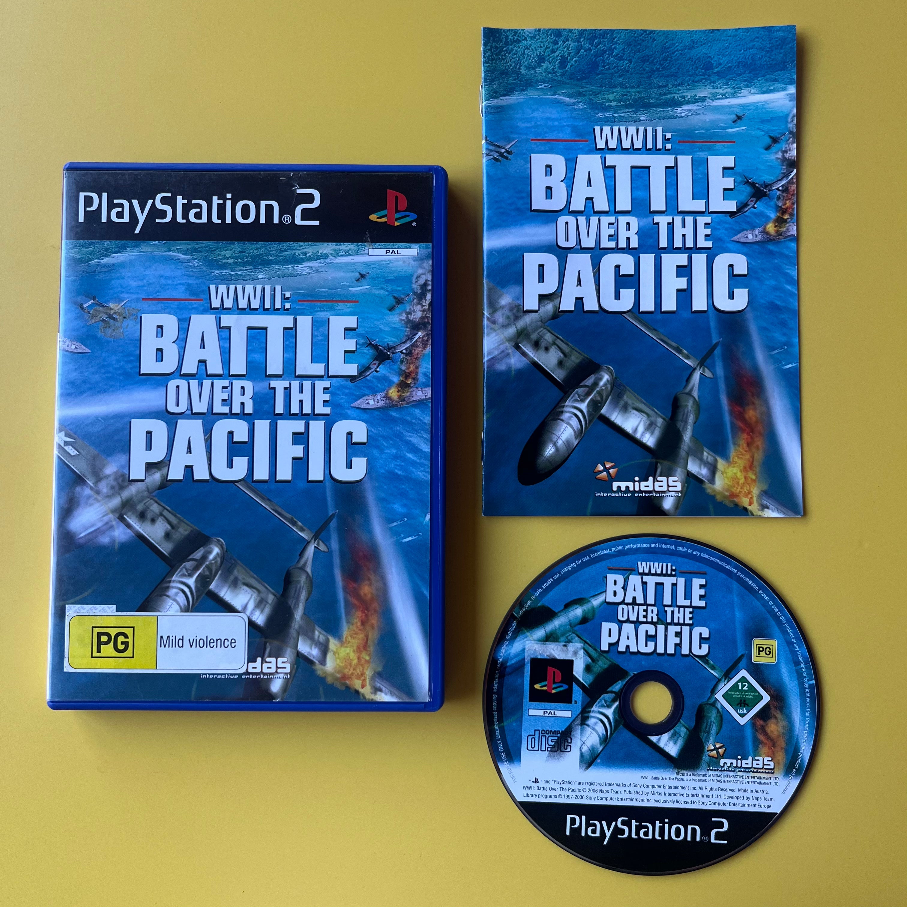 PS2 - WWII - Battle Over the Pacific