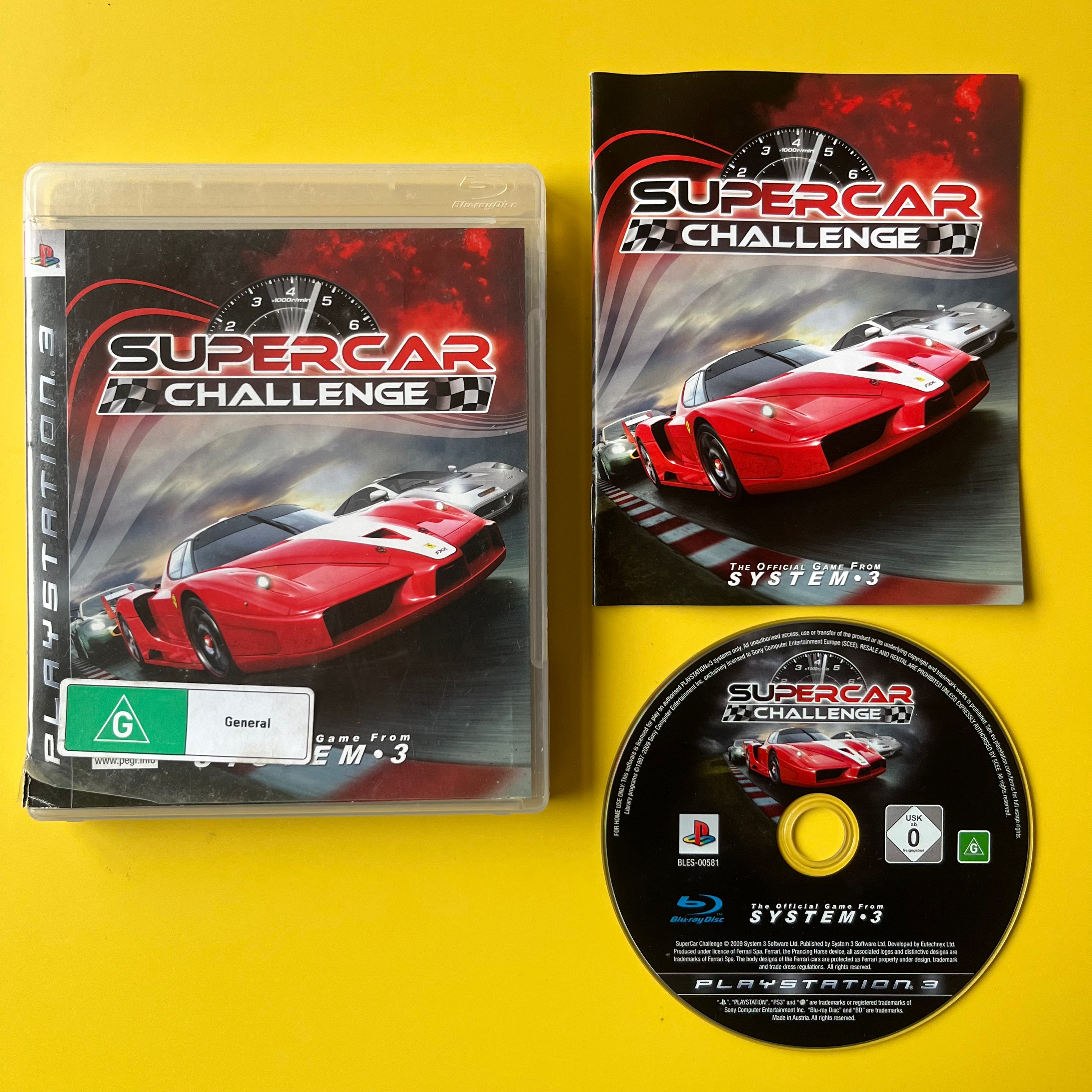 PS3 - Supercar Challenge