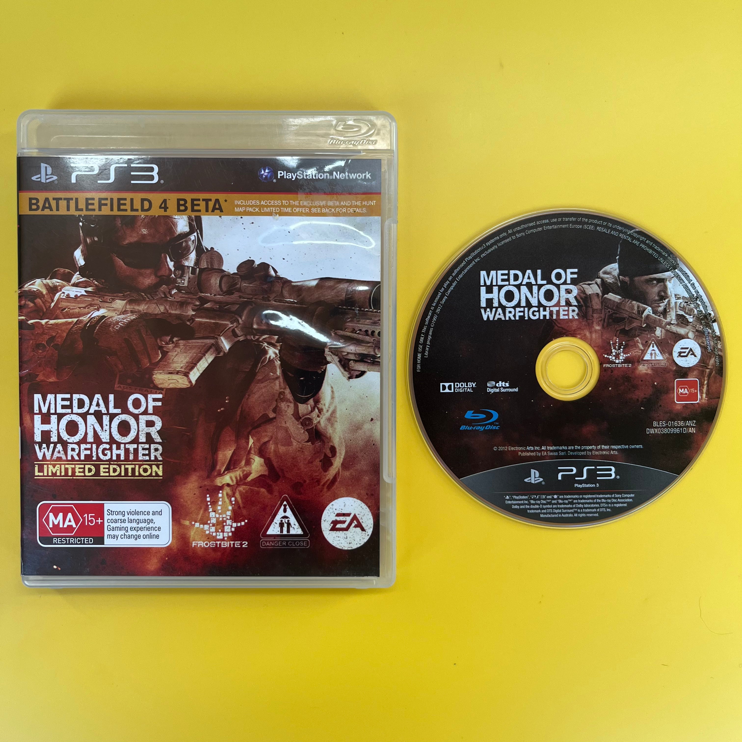 PS3 - Medal of Honor Warfighter - Limited Edition