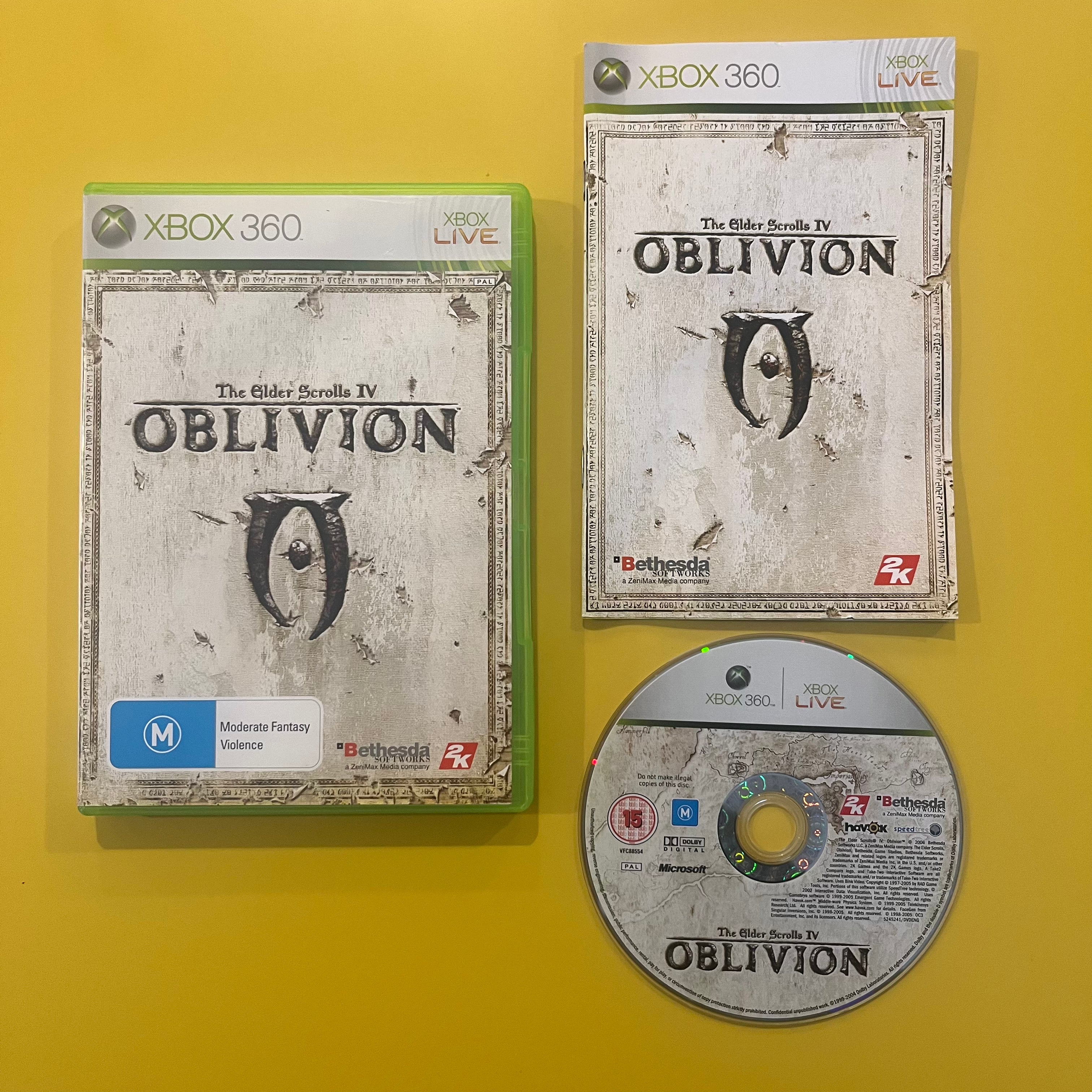 Xbox 360 - The Elder Scrolls IV - Oblivion