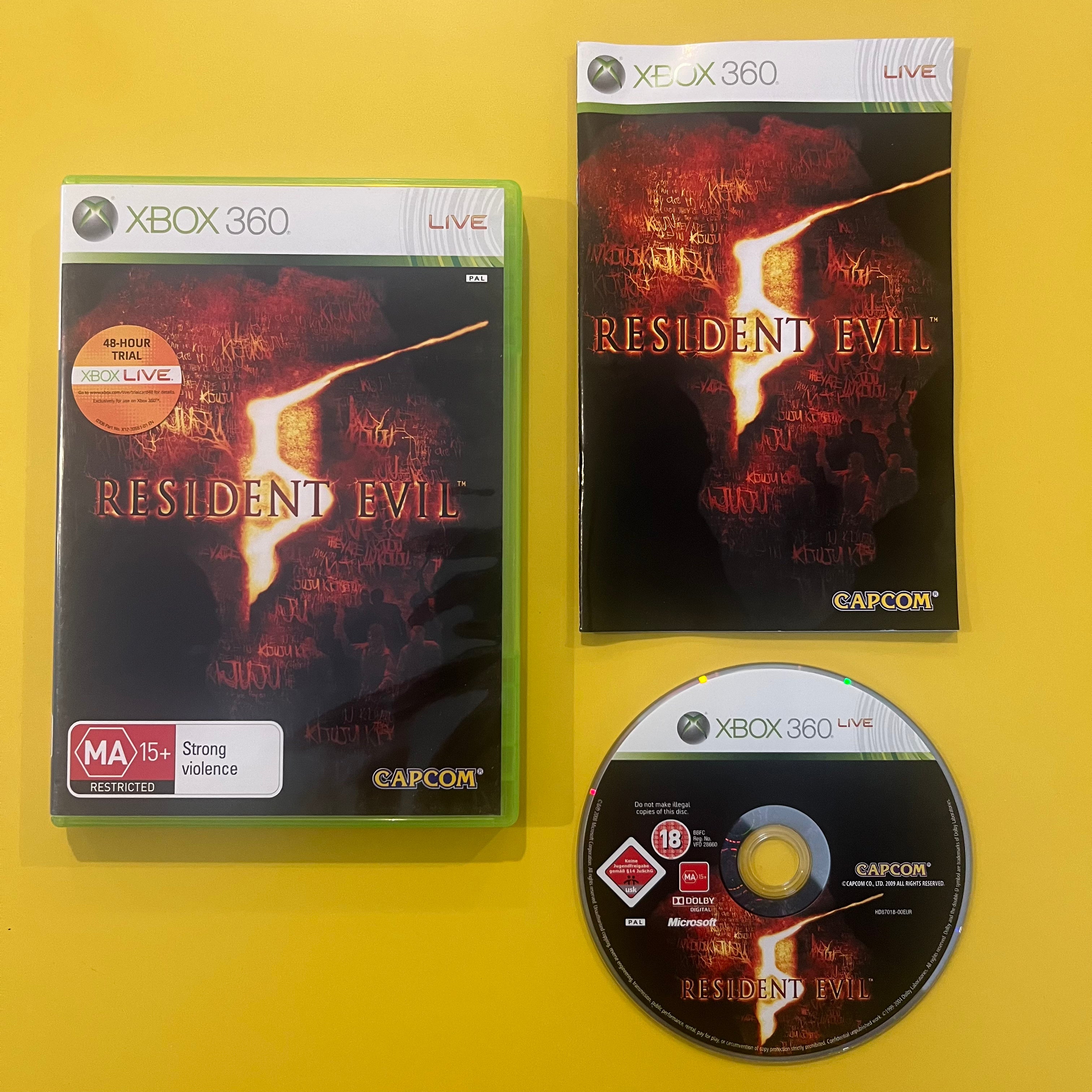 Xbox 360 - Resident Evil 5